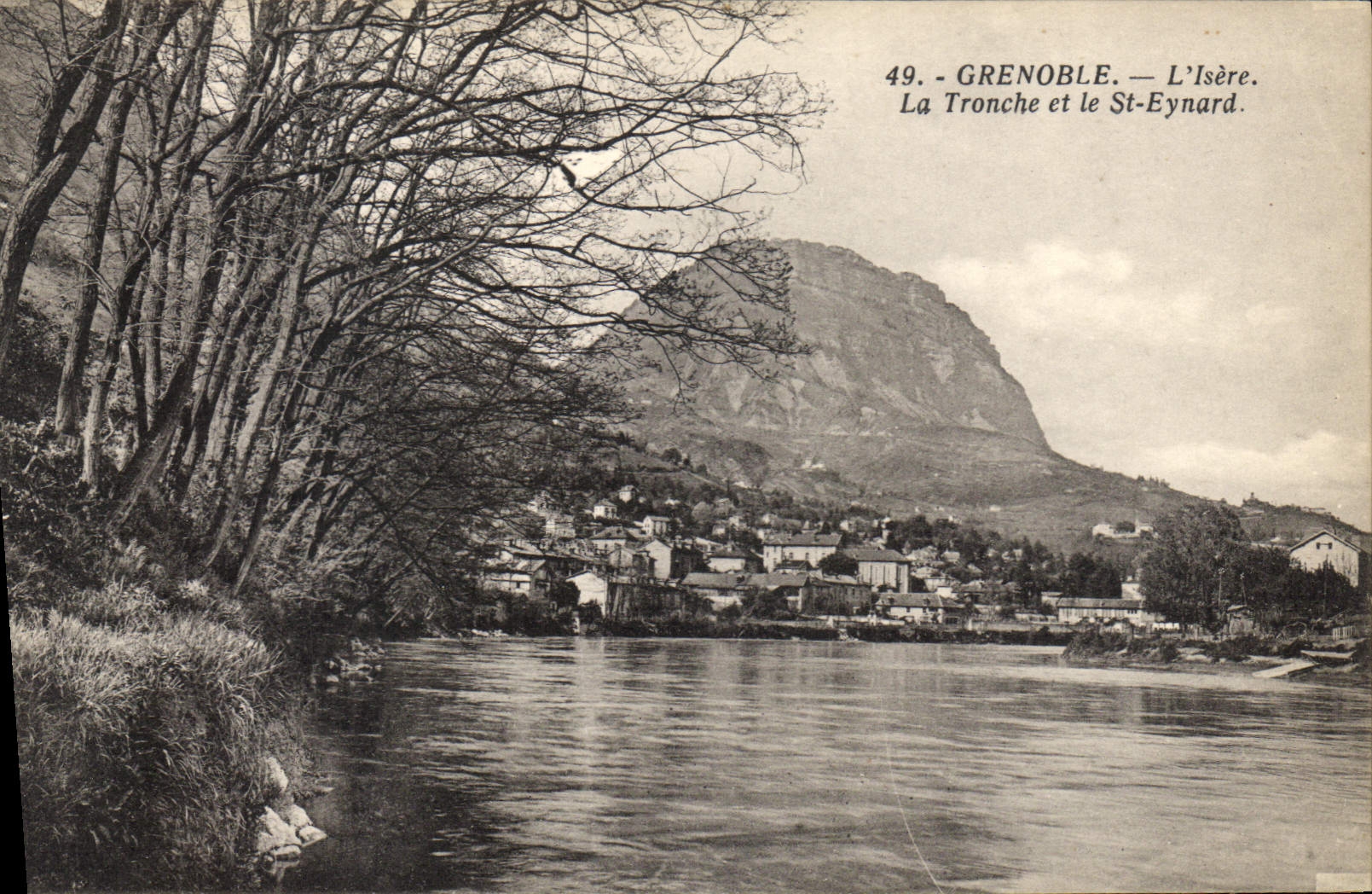 CPA Grenoble L'Isere La Tronche et le St Eynard