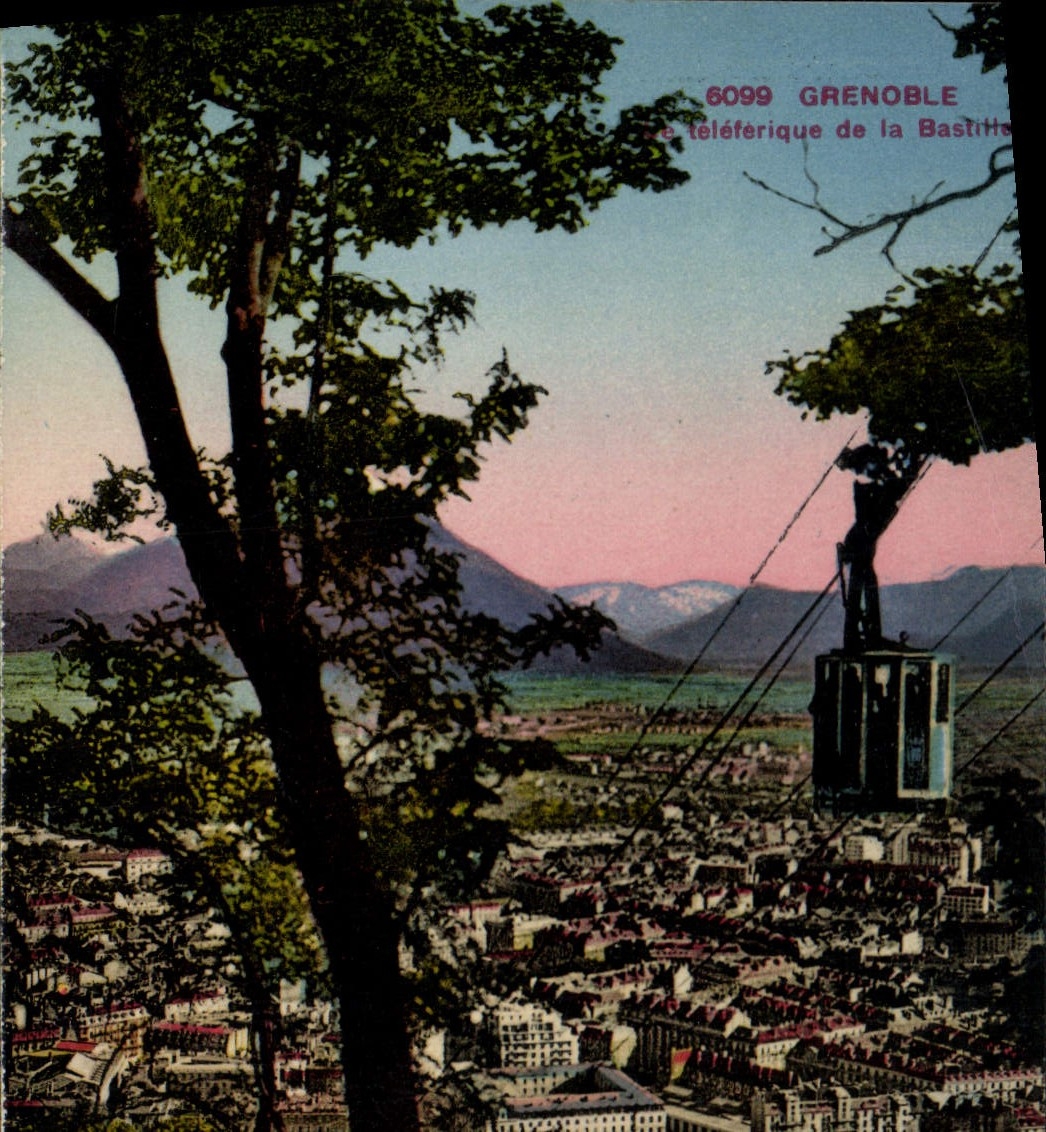 CPA Grenoble Le teleferique de la Bastille