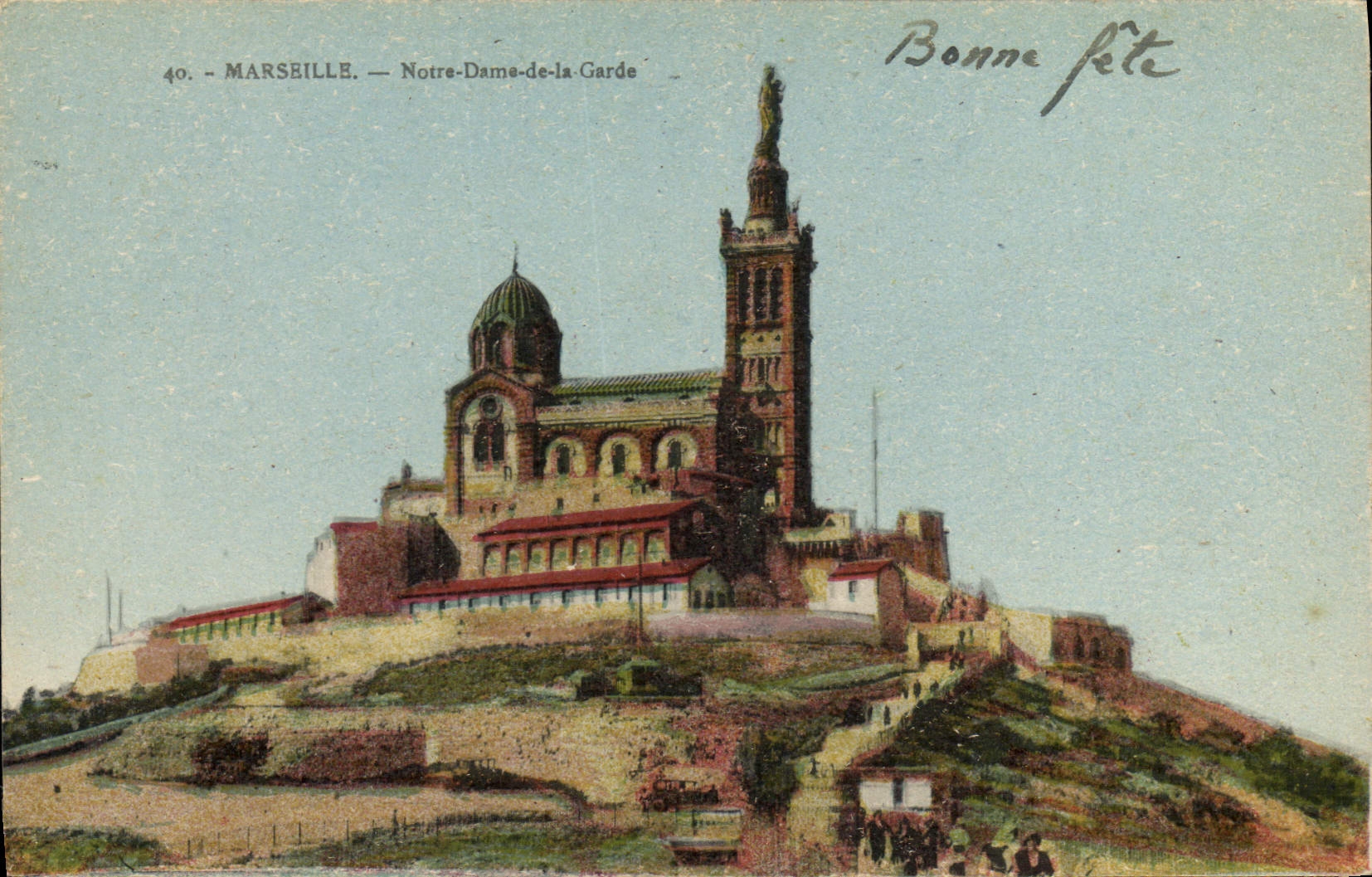 CPA Marseille Notre Dame de la Garde