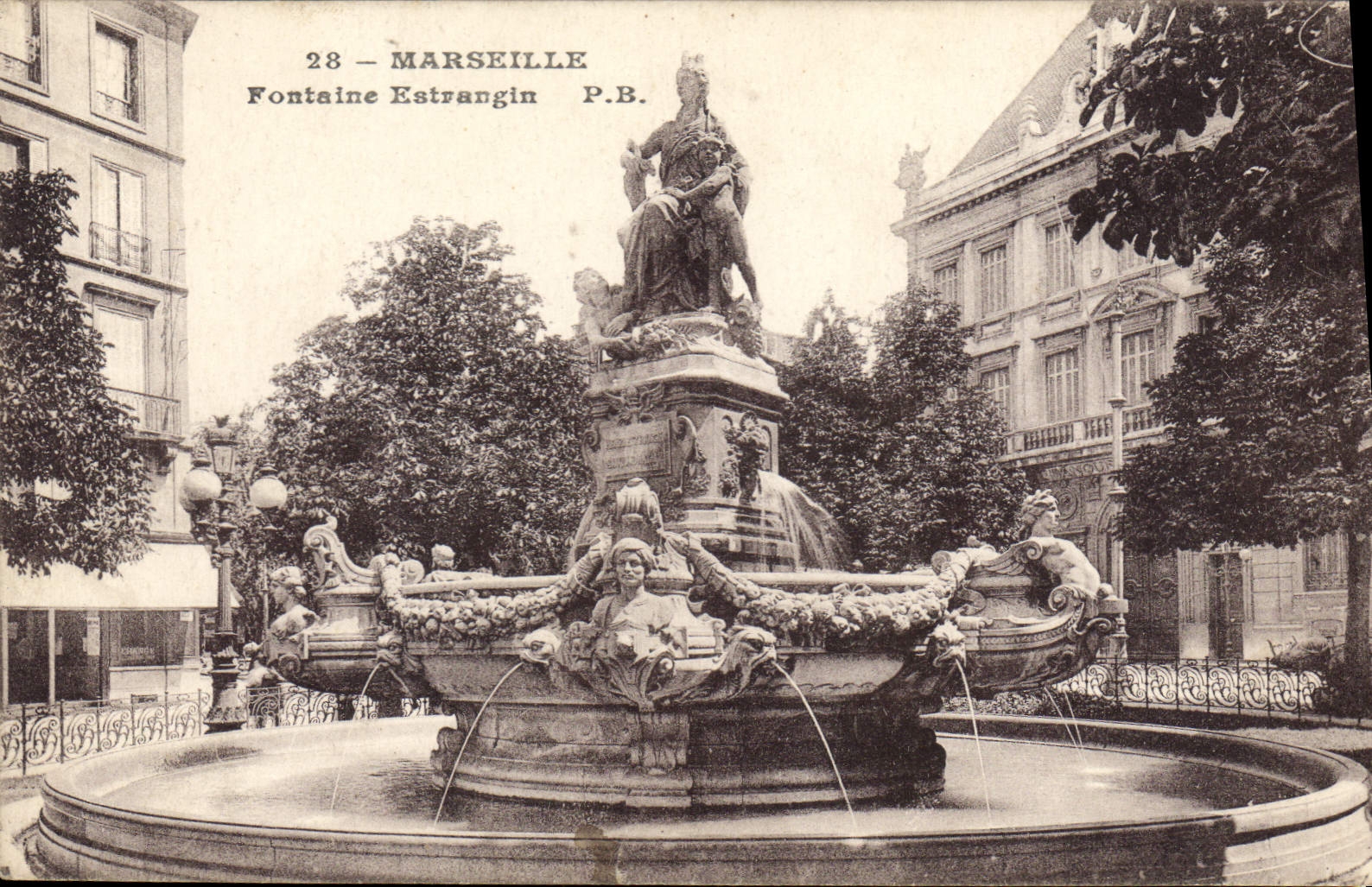 CPA Marseille Fontaine Estrangin