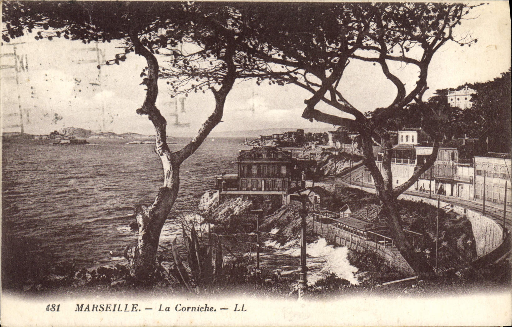 CPA Marseille La Corniche
