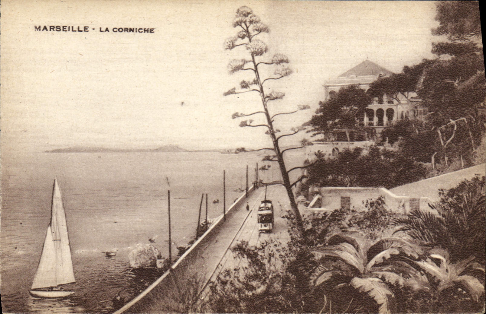 CPA Marseille La Corniche