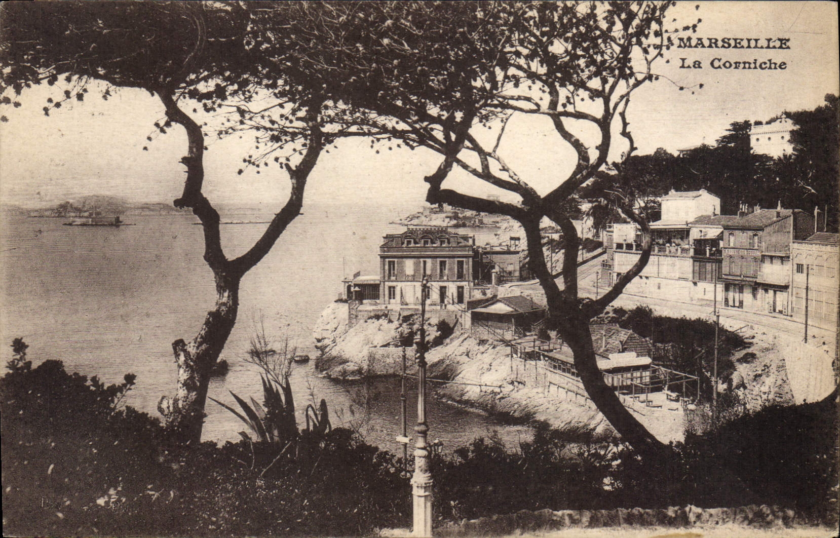 CPA Marseille La Corniche