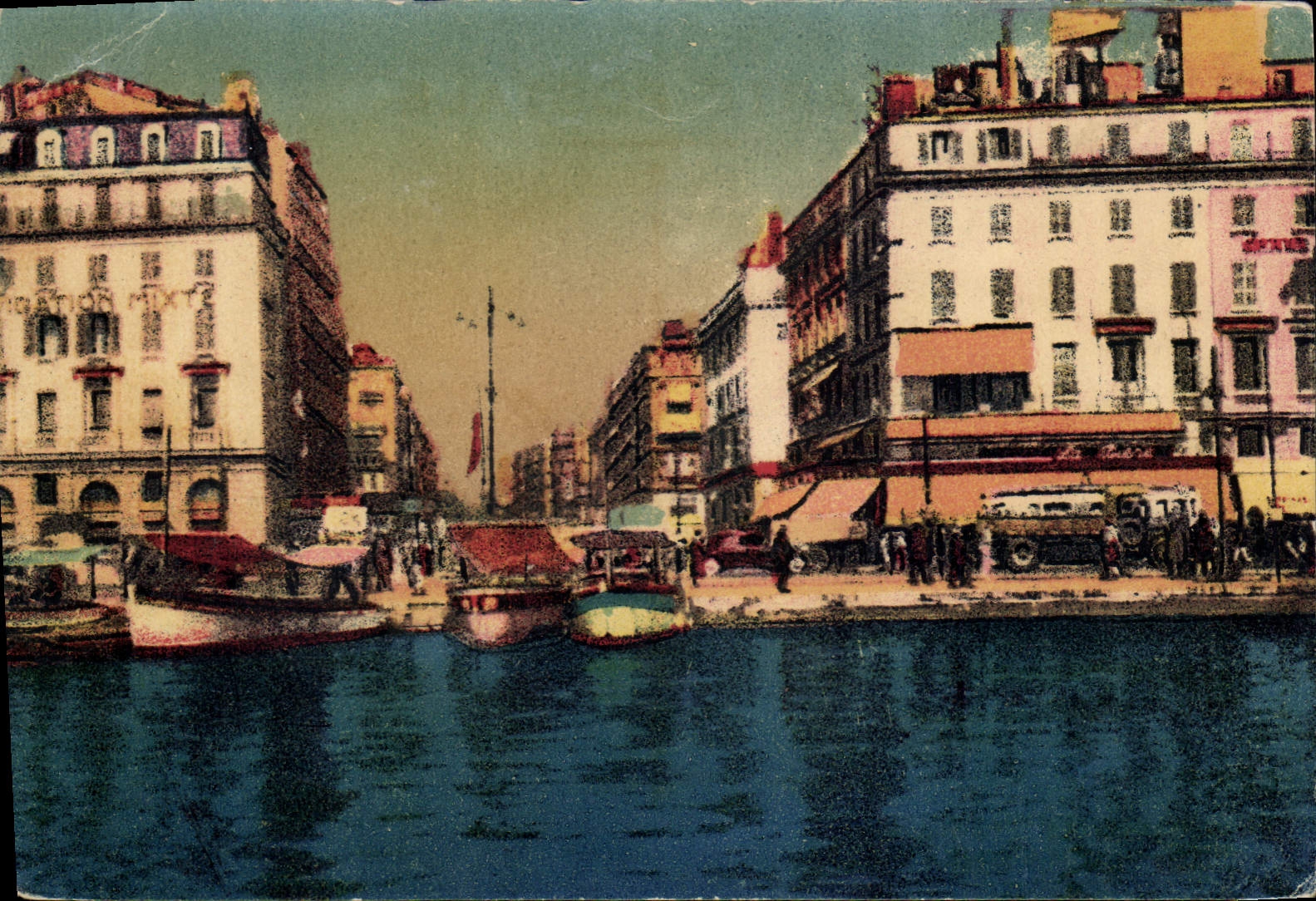 CPA Marseille La Canebiere