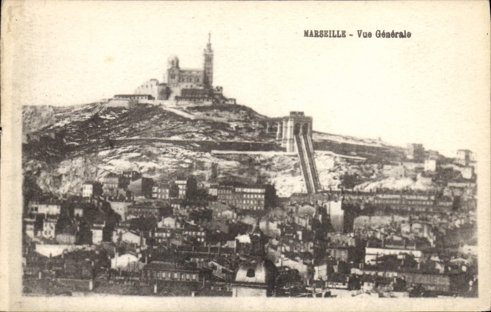 CPA Marseille Vue Generale