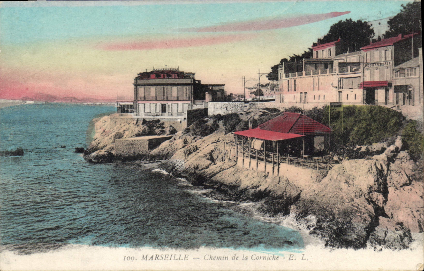 CPA Marseille Chemin de la Corniche