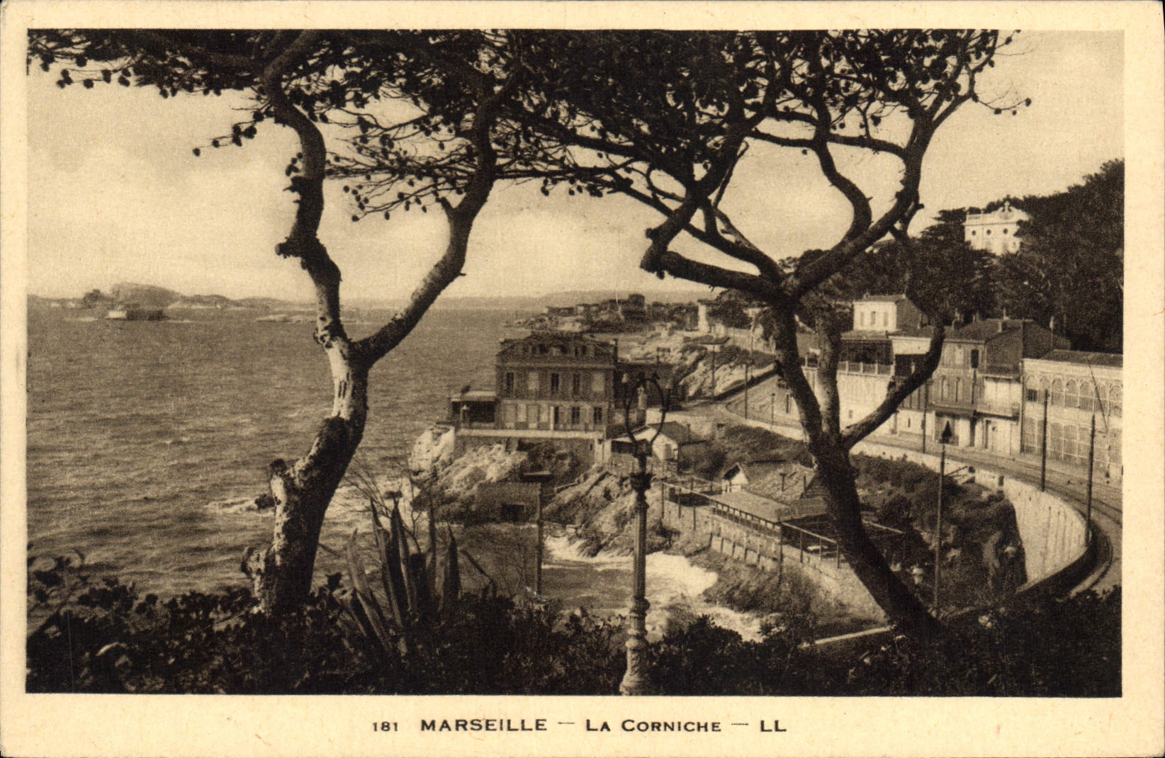 CPA Marseille La Corniche