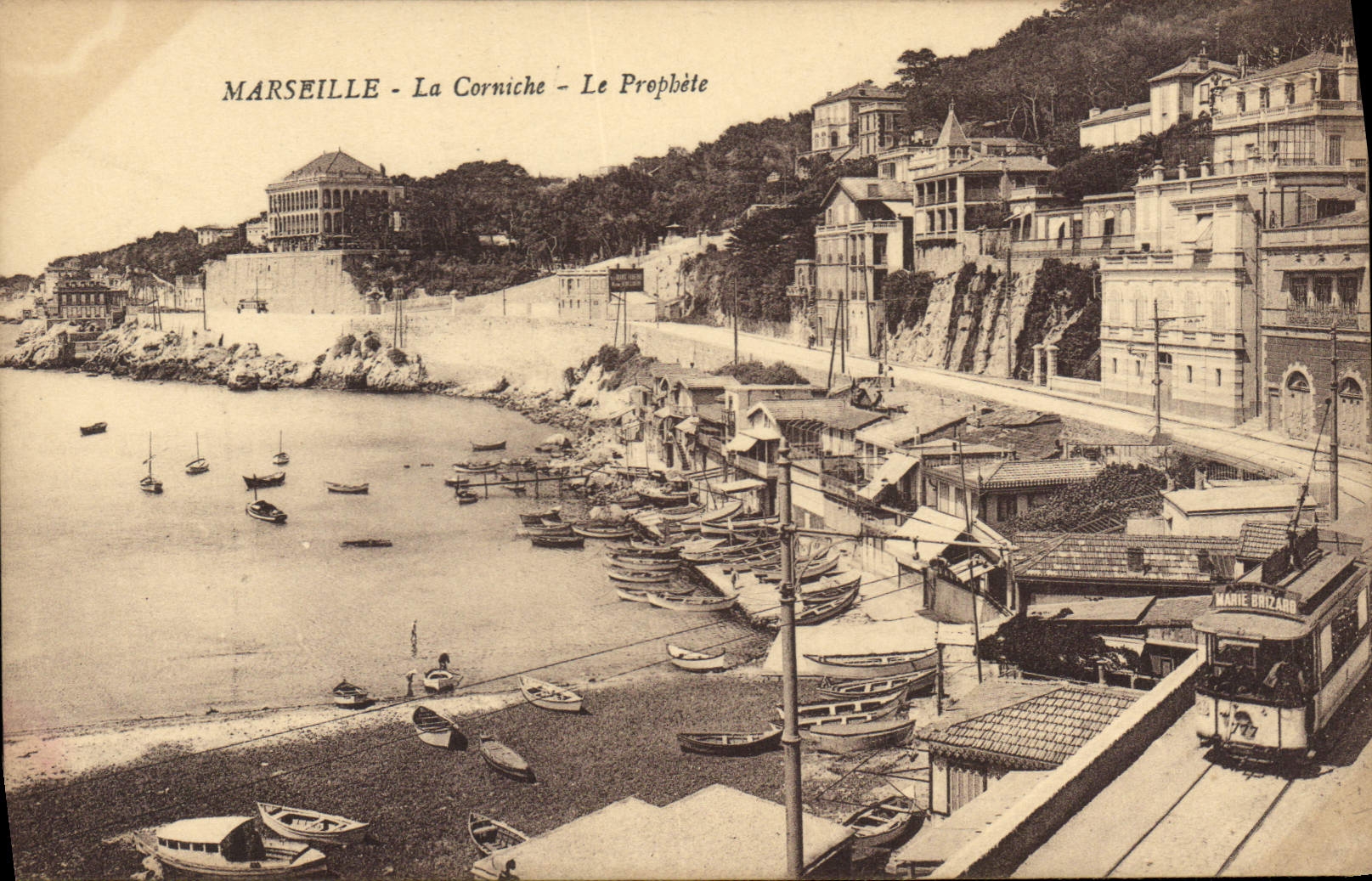 CPA Marseille La Corniche Le Prophete