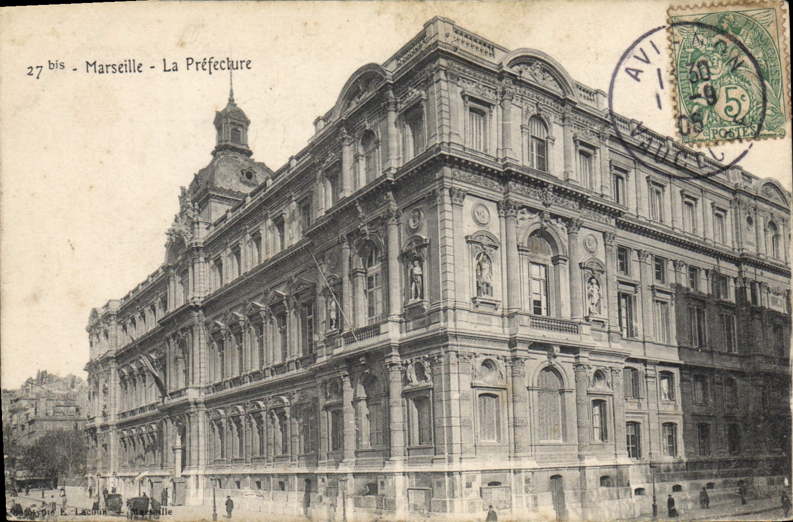 CPA Marseille La Prefecture