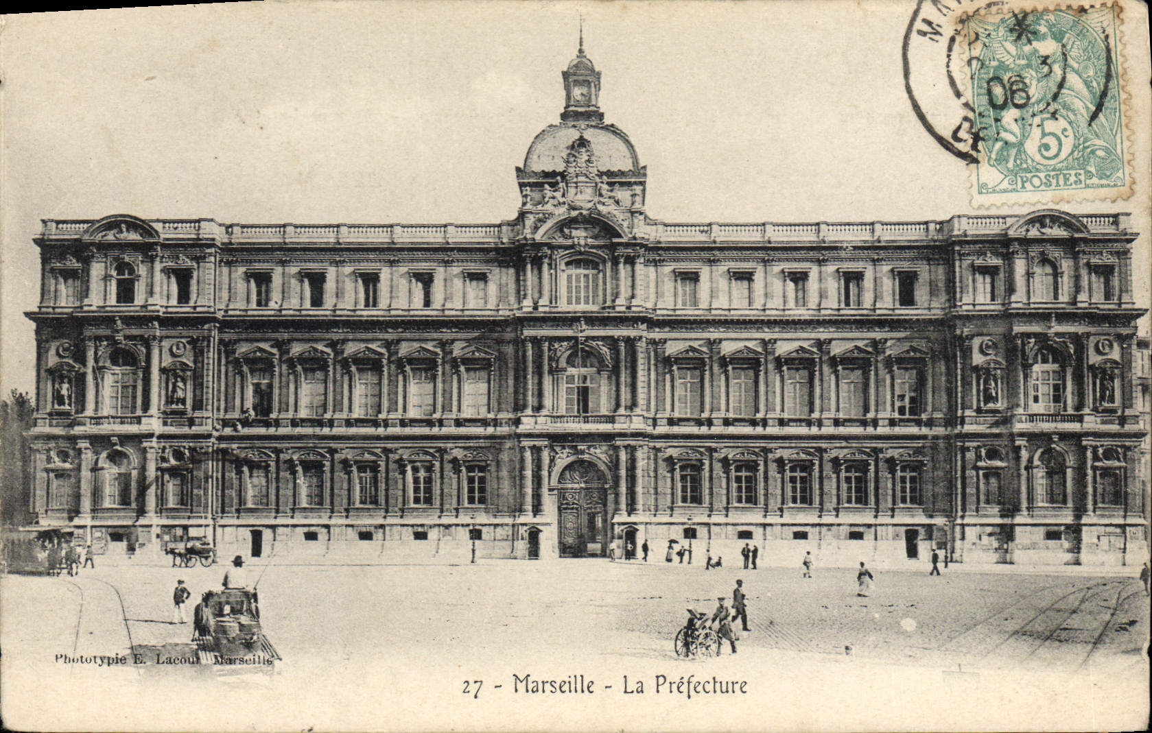 CPA Marseille La Prefecture