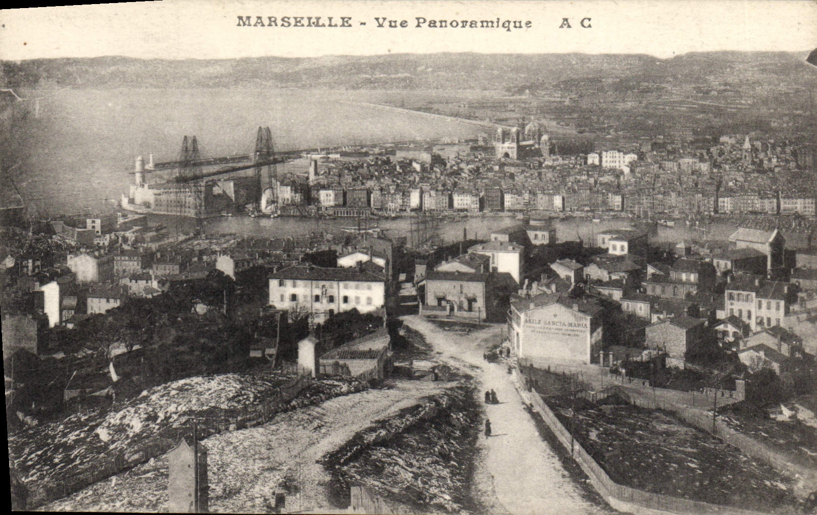 CPA Marseille Vue Panoramique