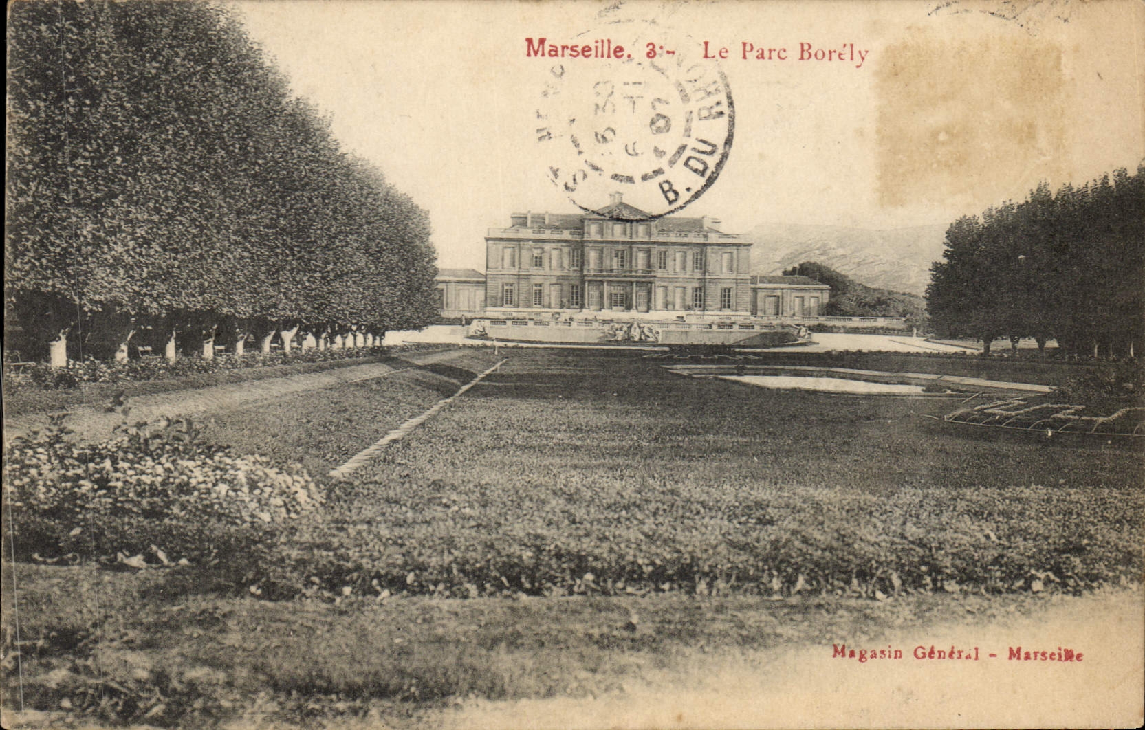 CPA Marseille Le Parc Borely
