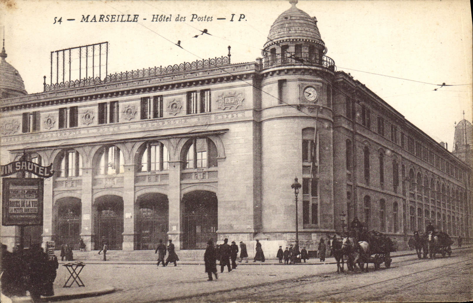 CPA Marseille Hotel des Postes
