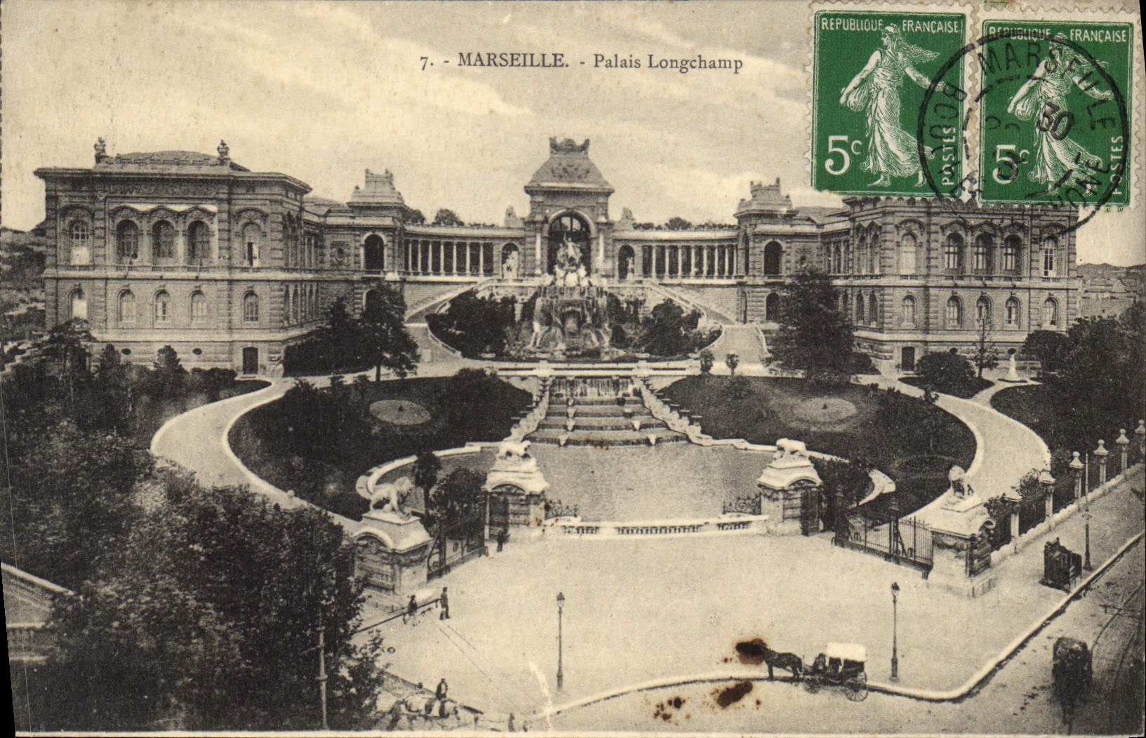 CPA Marseille Palais Longchamp