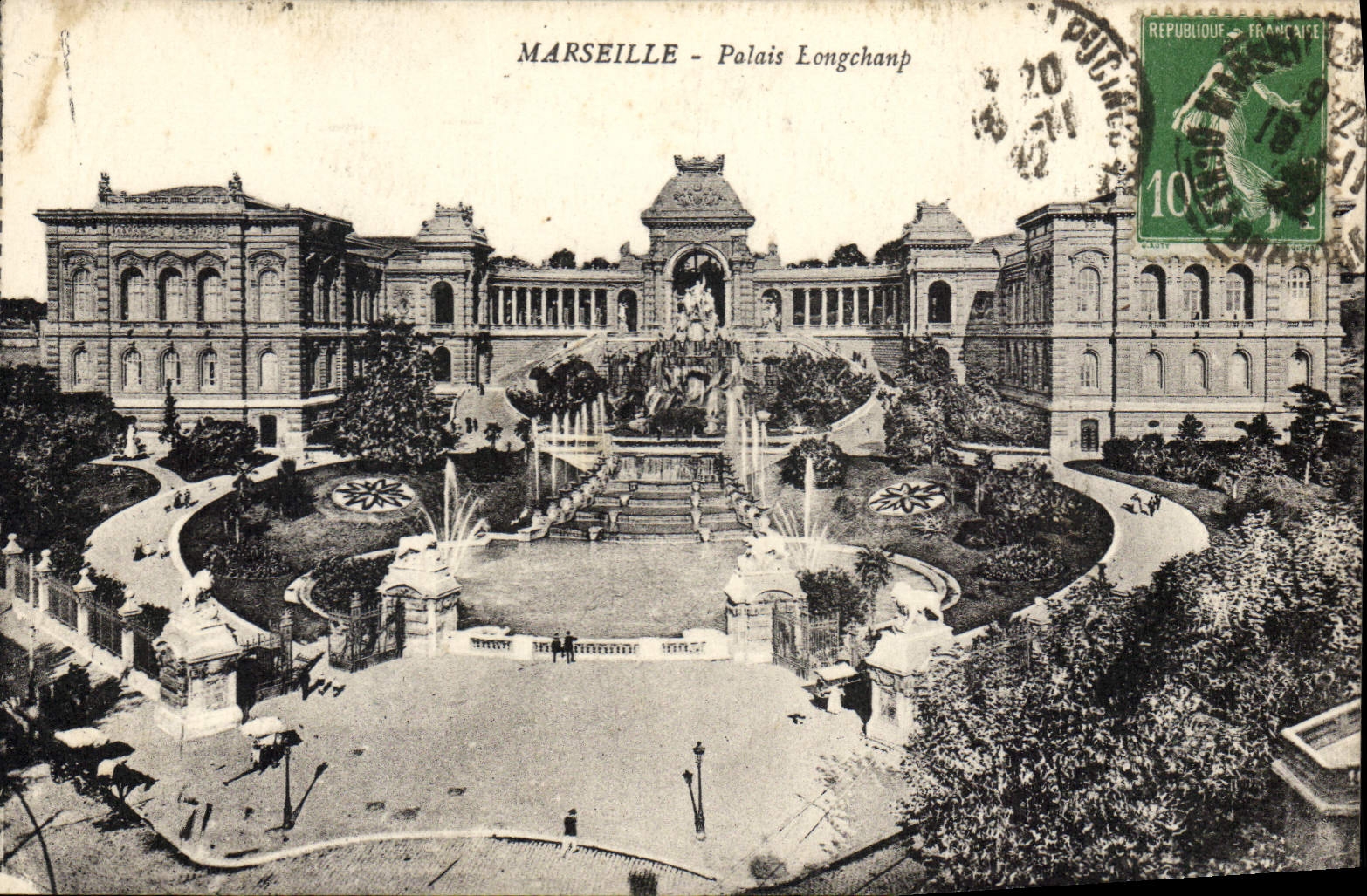 CPA Marseille Palais Longchamp