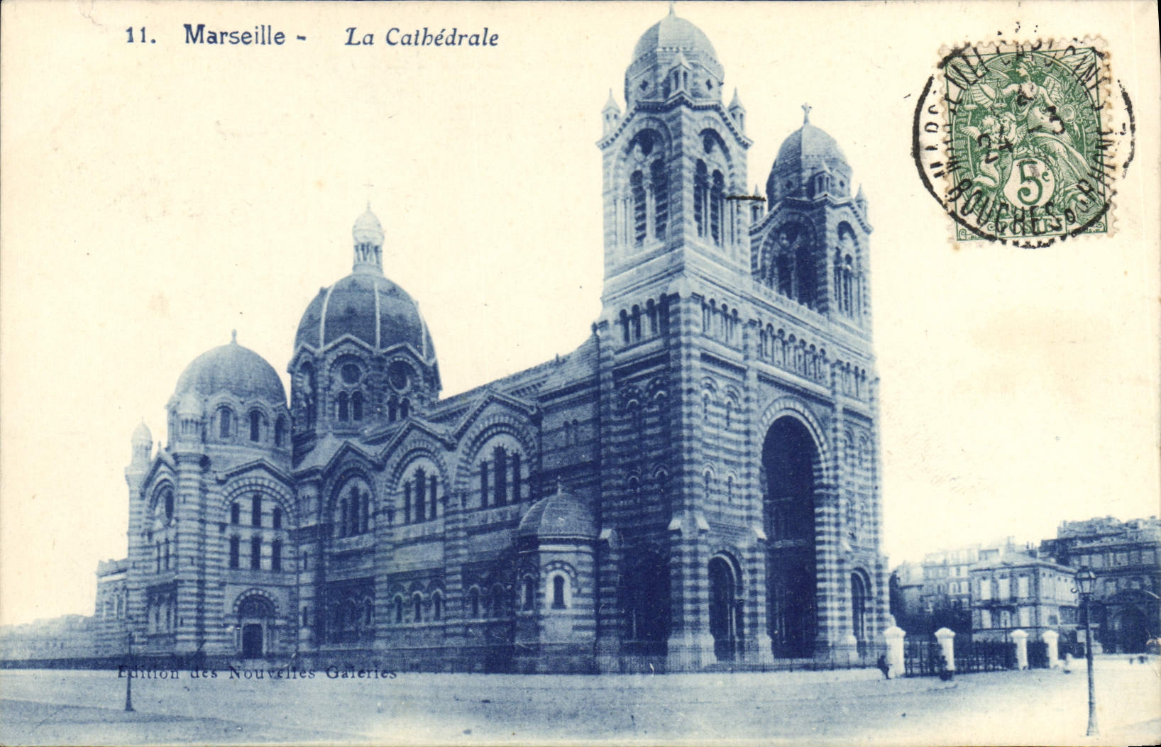 CPA Marseille La Cathedrale
