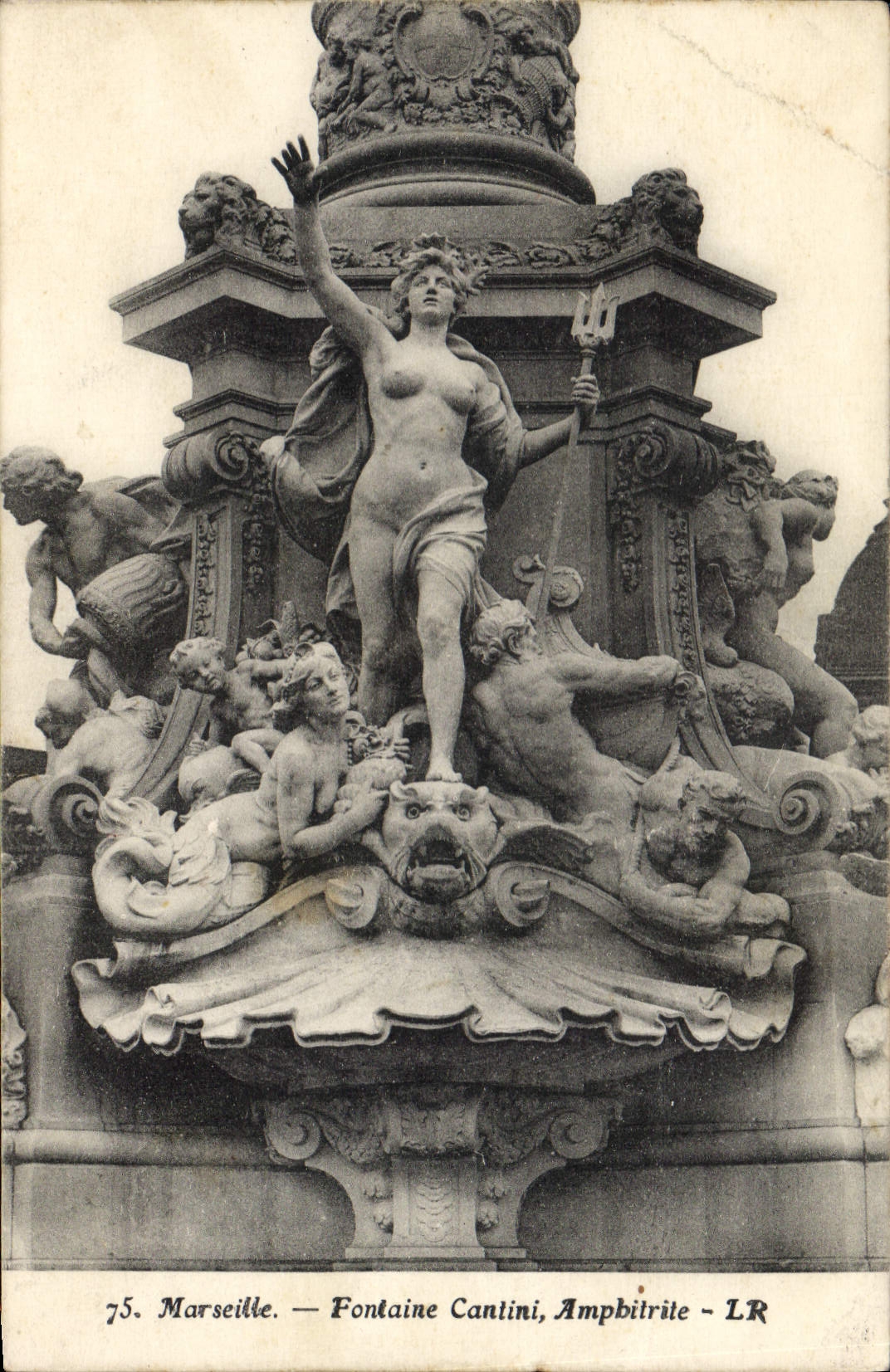 CPA Marseille Fontaine Cantini Amphitrite