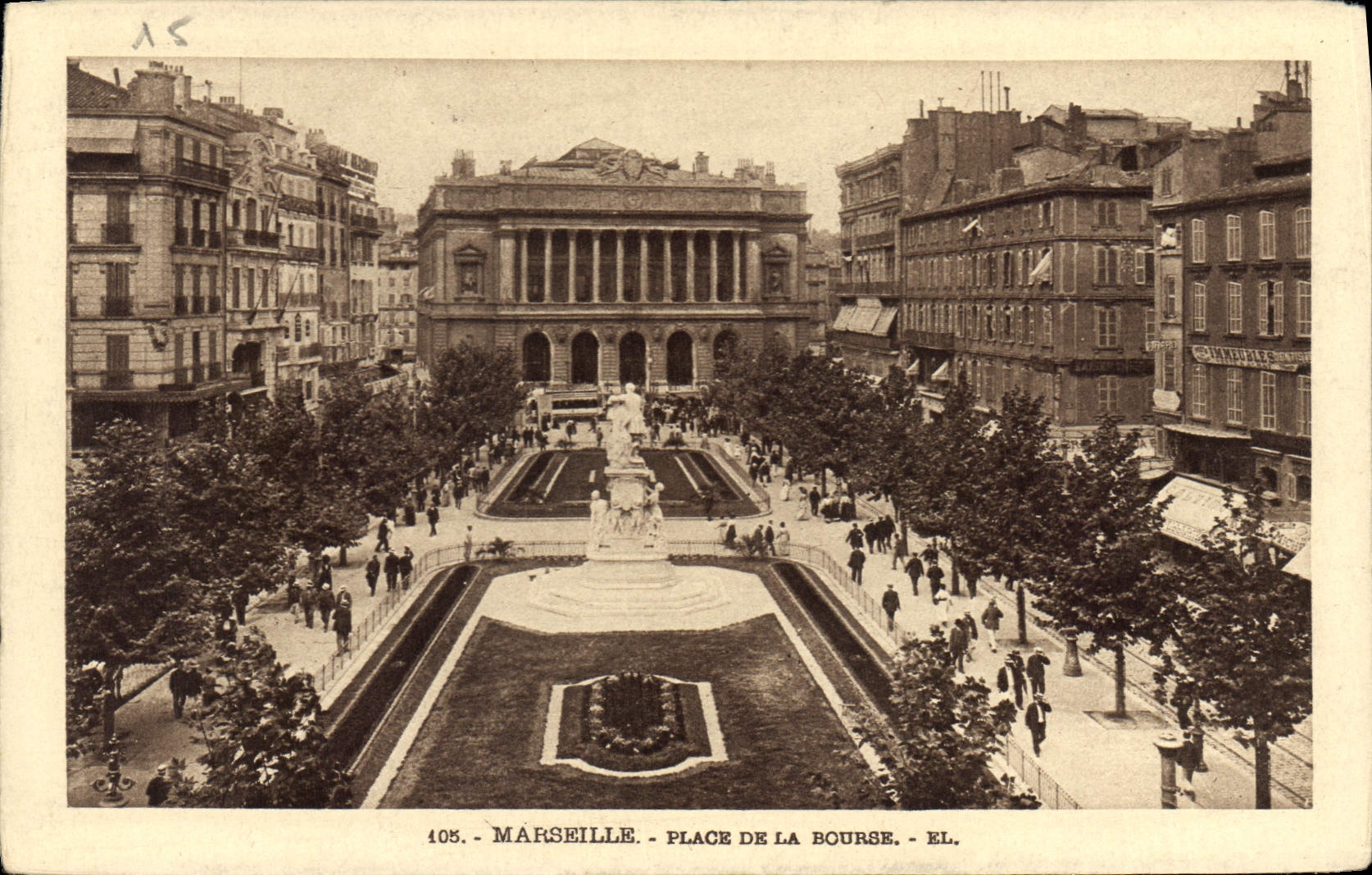 CPA Marseille Place de la Bourse