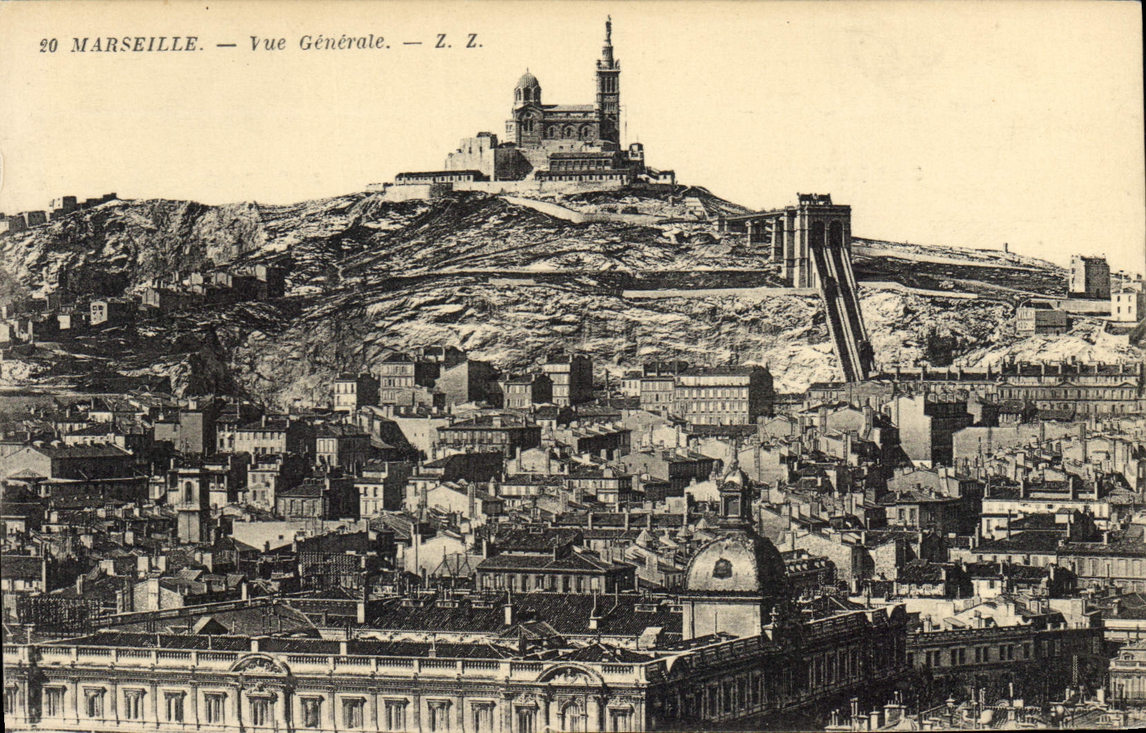 CPA Marseille Vue Generale