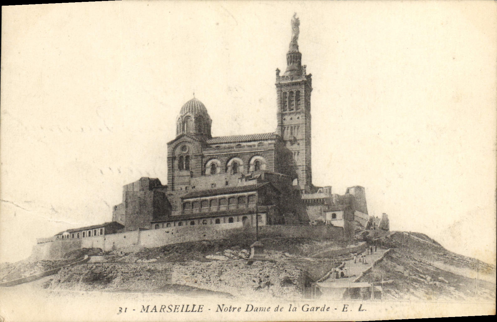 CPA Marseille Notre Dame de la Garde