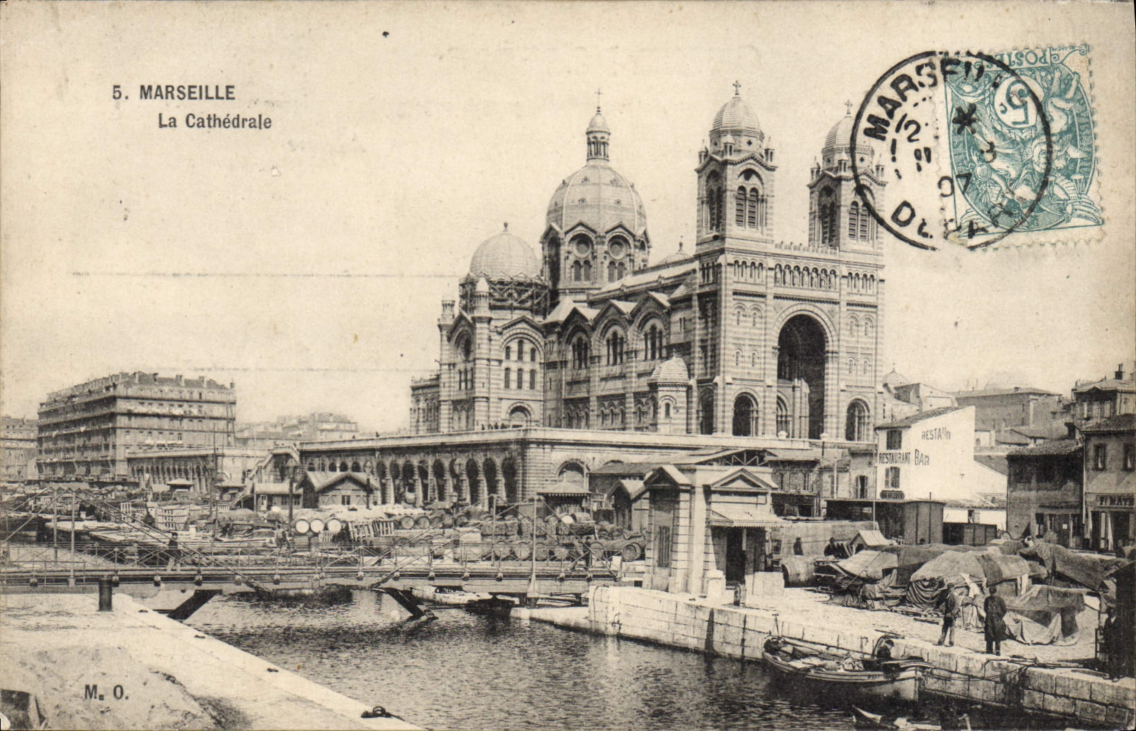 CPA Marseille La Cathedrale