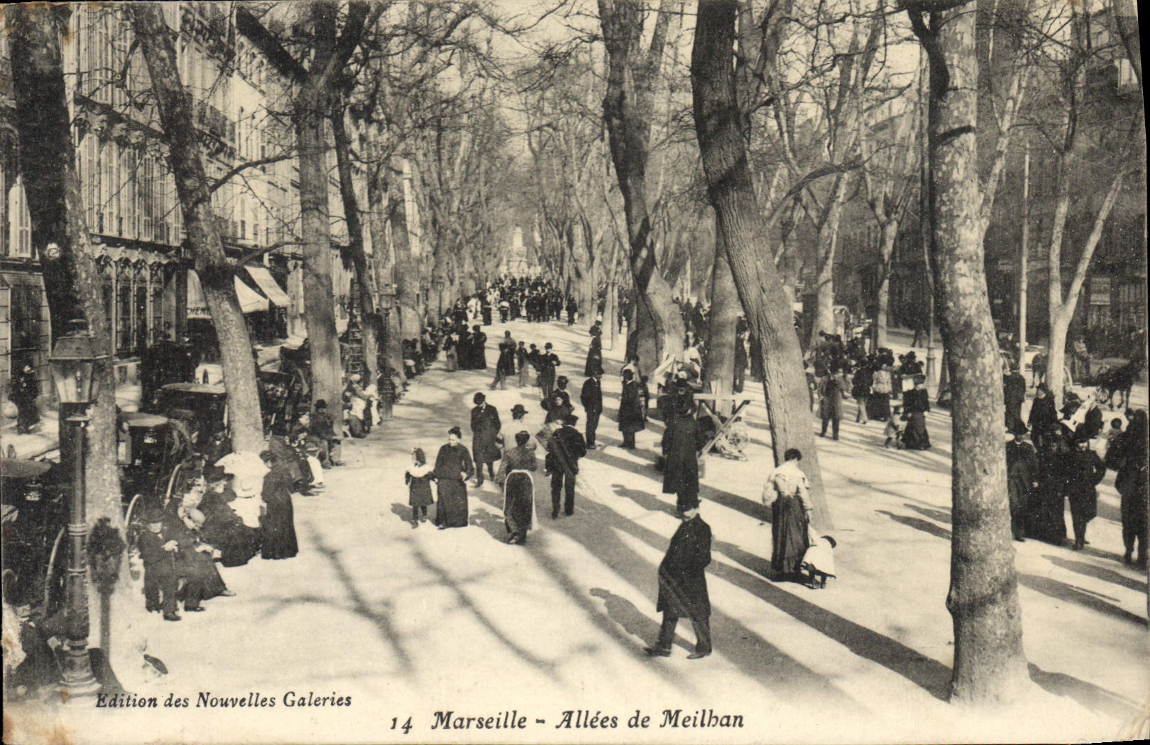 CPA Marseille Allees de Meilban