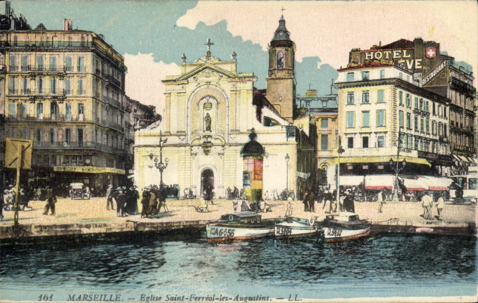 CPA Marseille Eglise Saint Ferreal les Augustins
