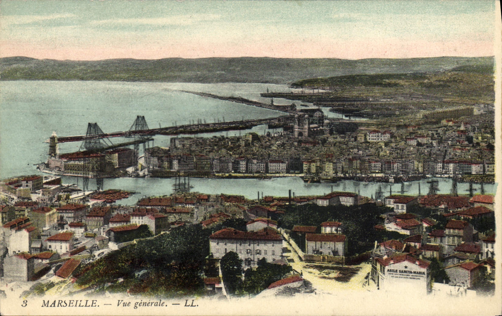 CPA Marseille Vue generale