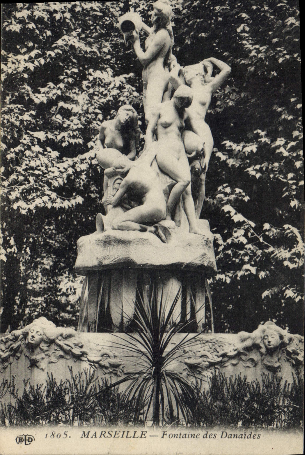 CPA Marseille Fontaine des Danaides