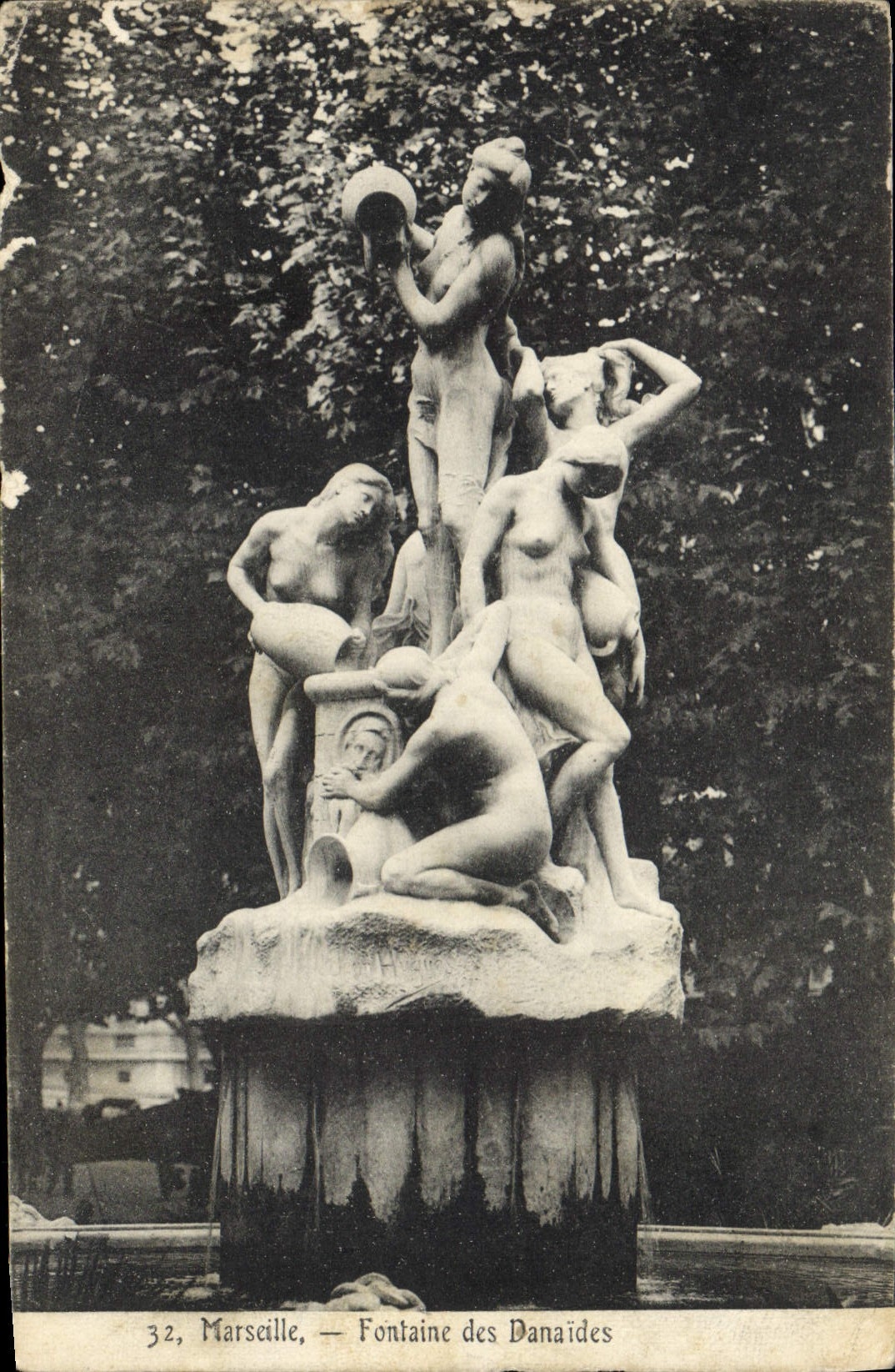 CPA Marseille Fontaine des Danaides