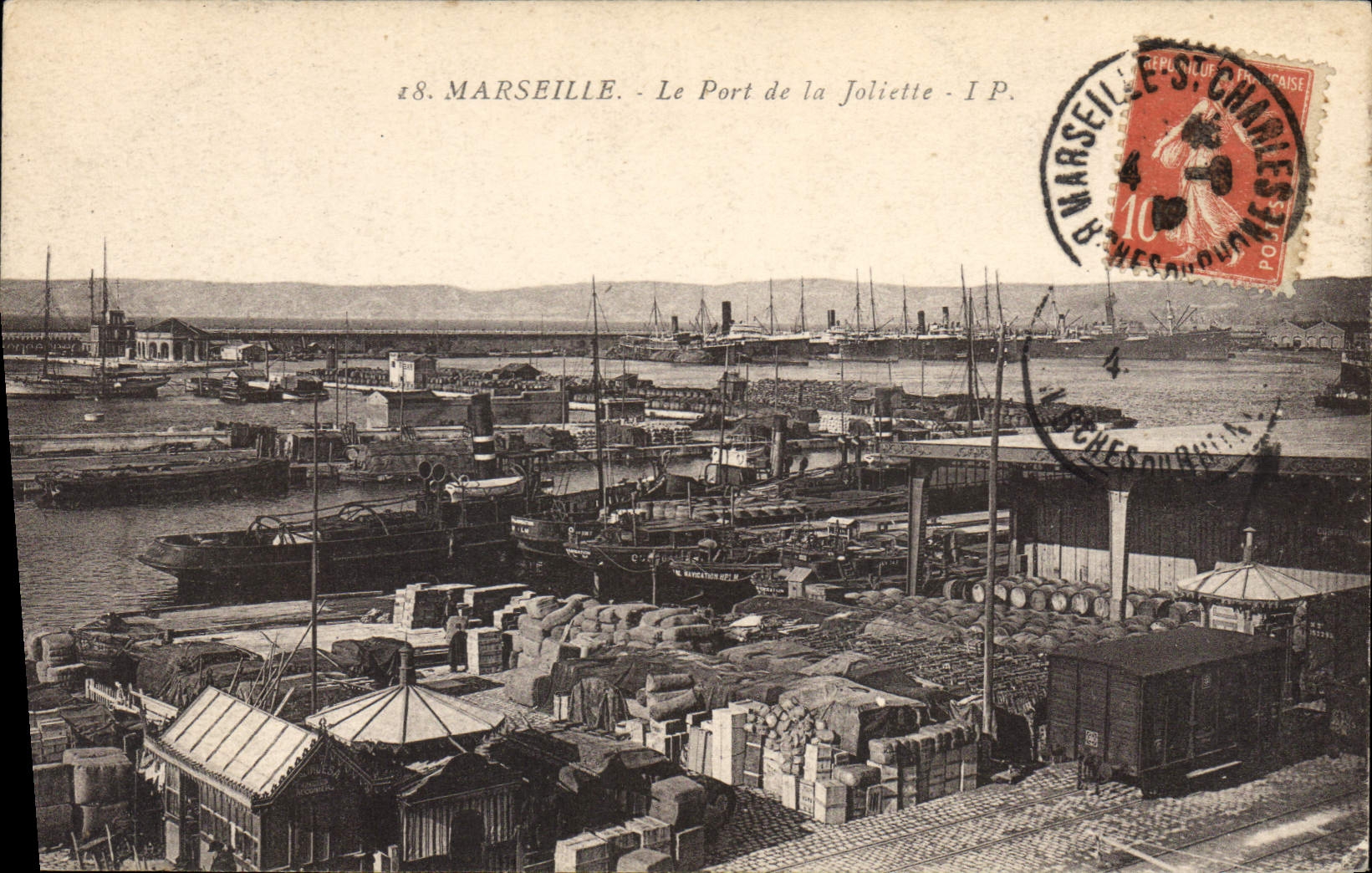 CPA Marseille Le Port de la Joliette