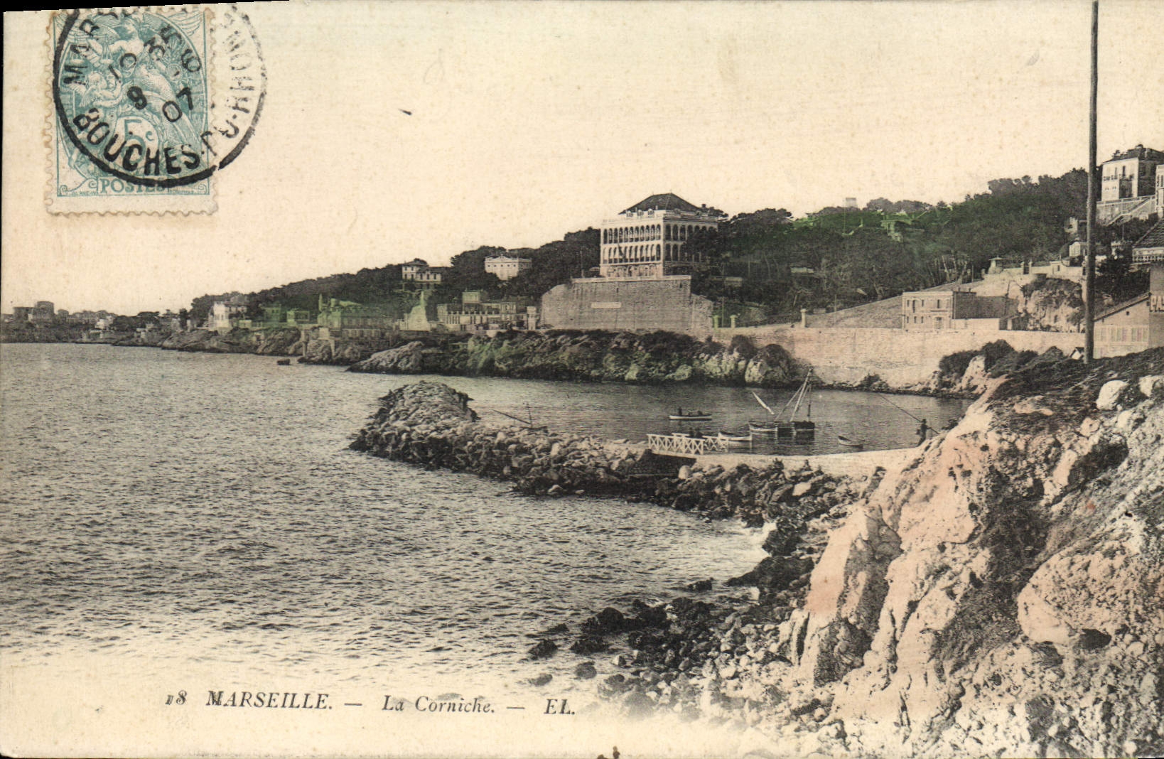 CPA Marseille La Corniche