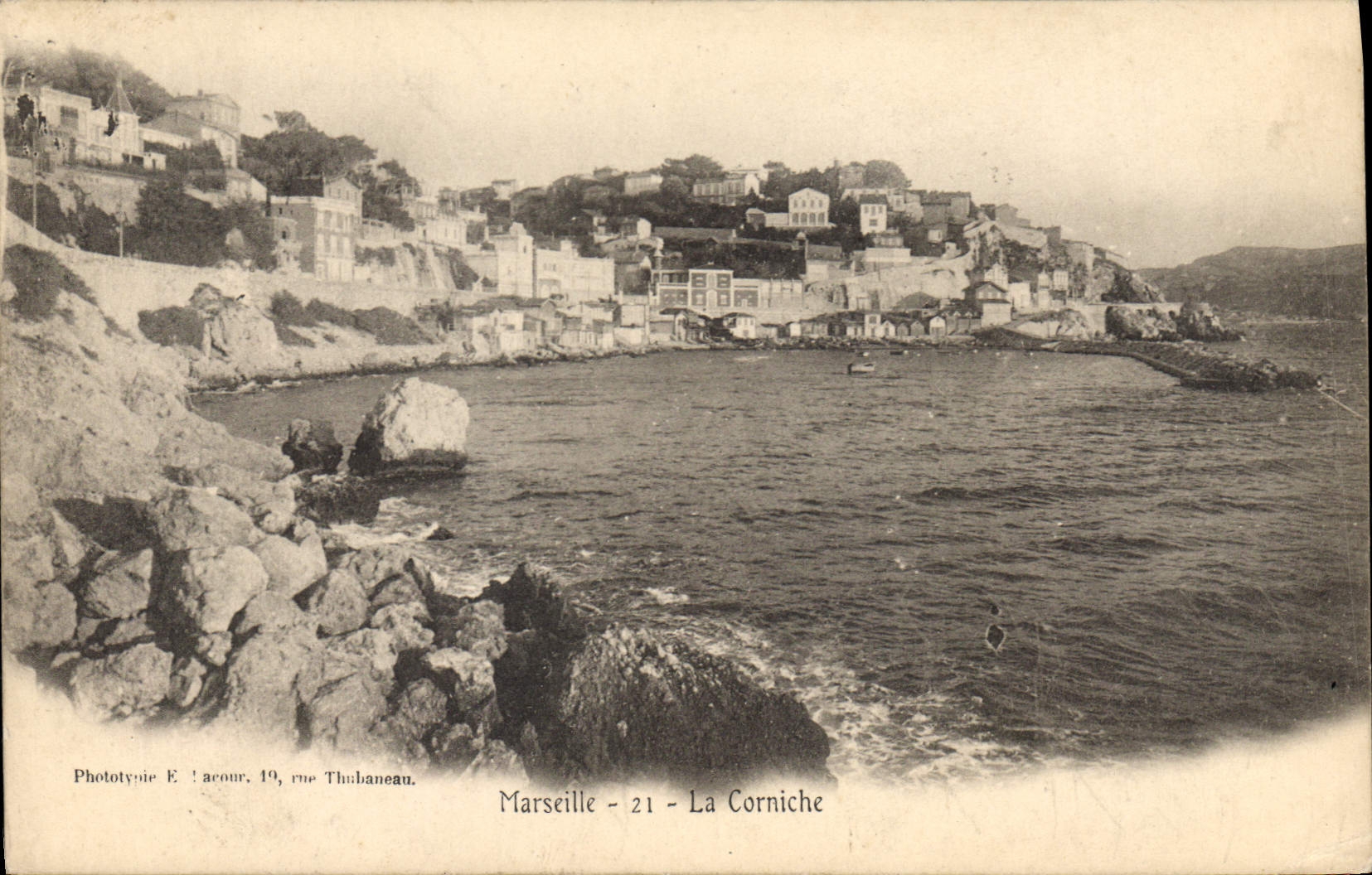 CPA Marseille La Corniche