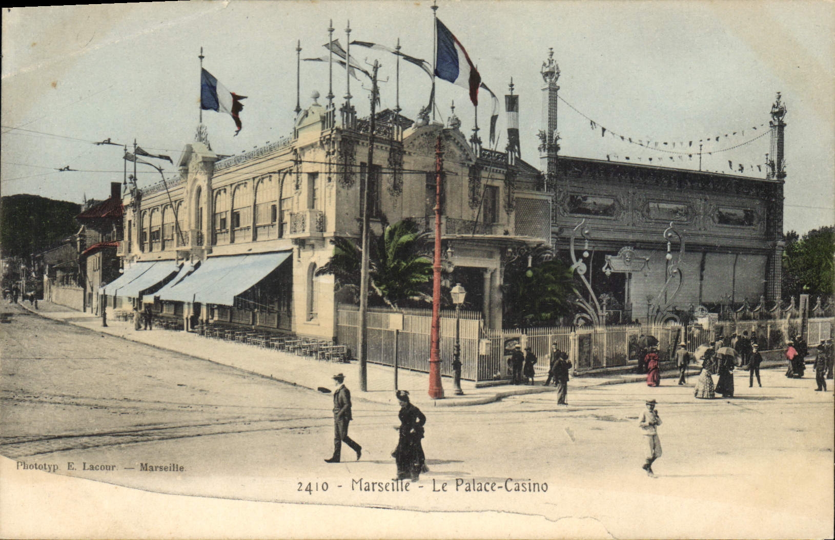 CPA Marseille La Place Casino