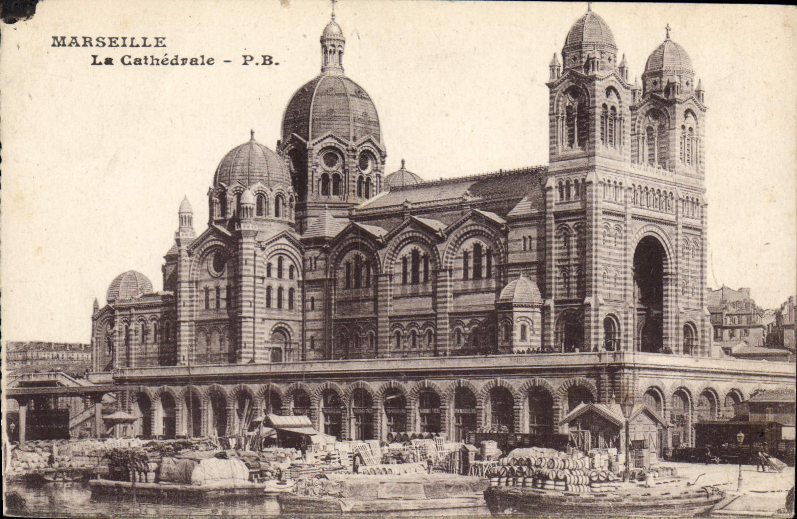 CPA Marseille La Cathedrale