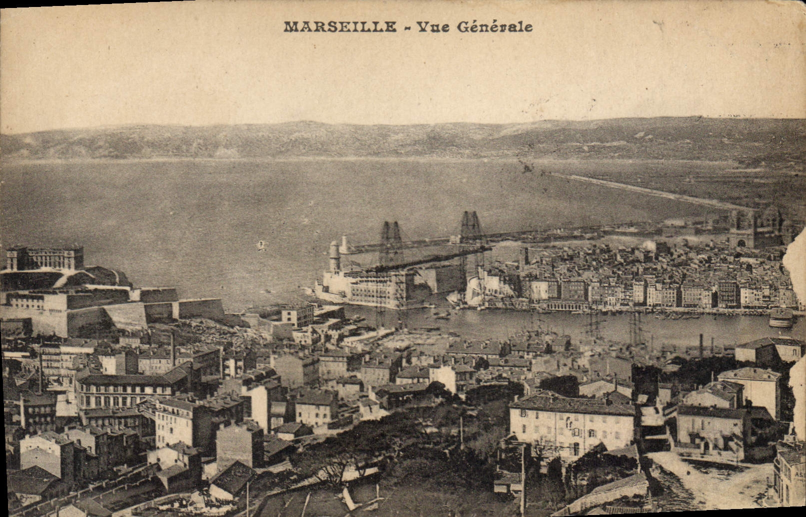 CPA Marseille Vue Generale
