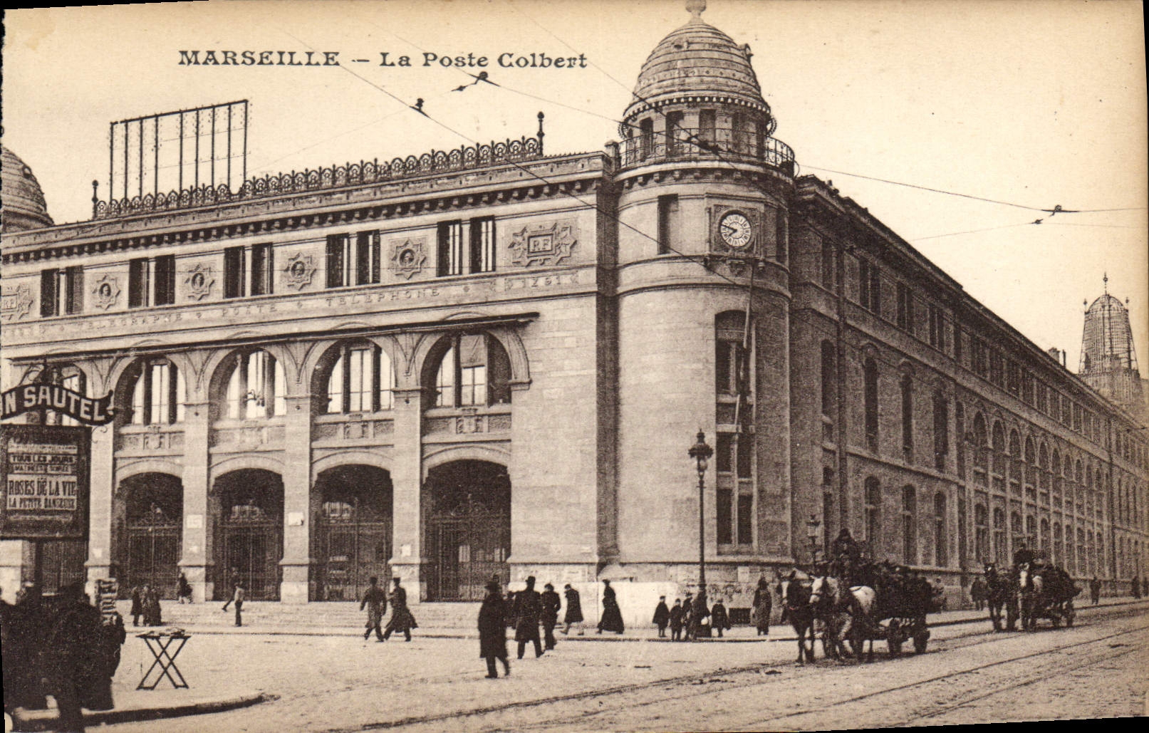CPA Marseille La Poste Colbert