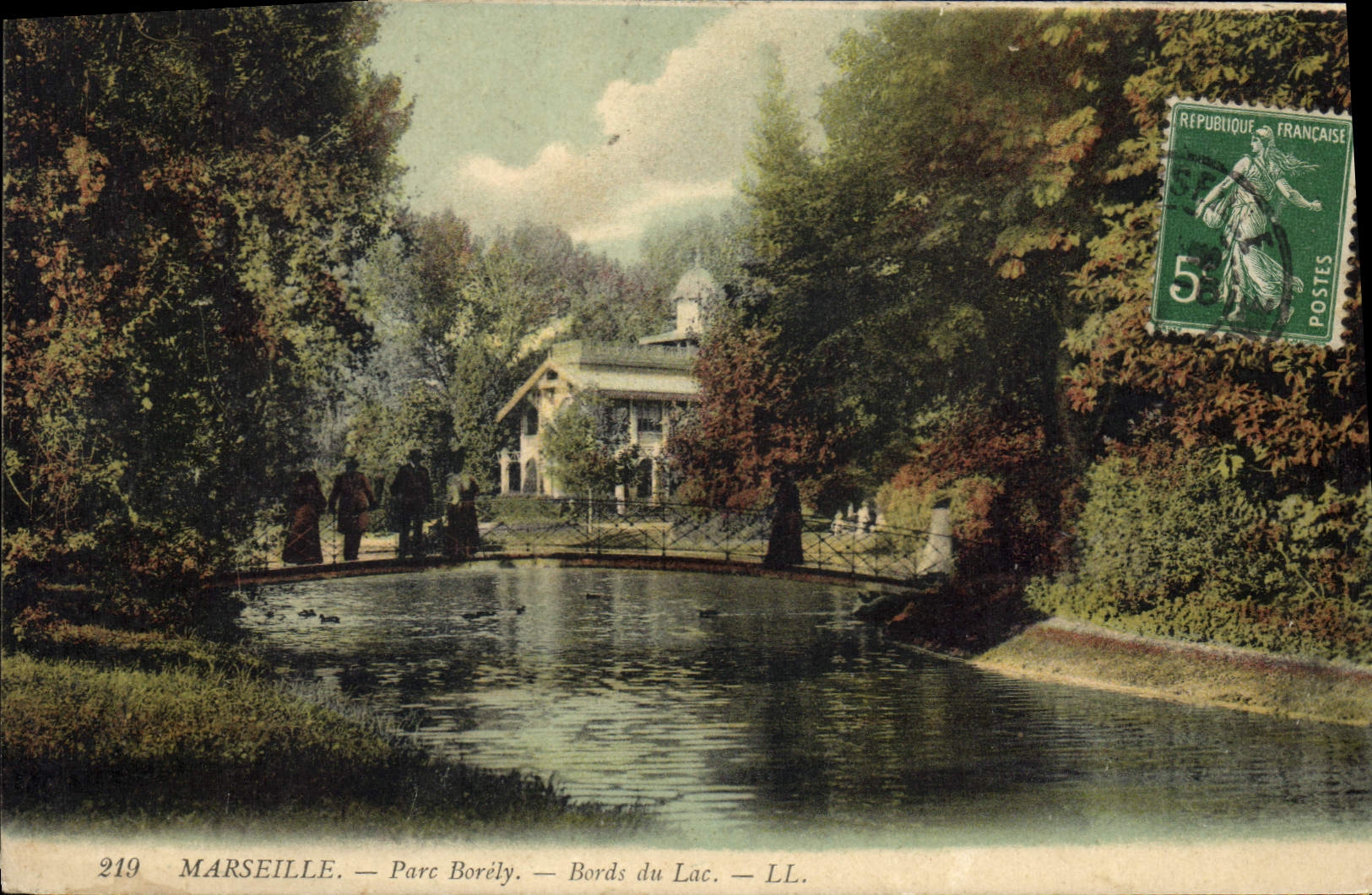 CPA Marseille Parc Borely Bords du Lac
