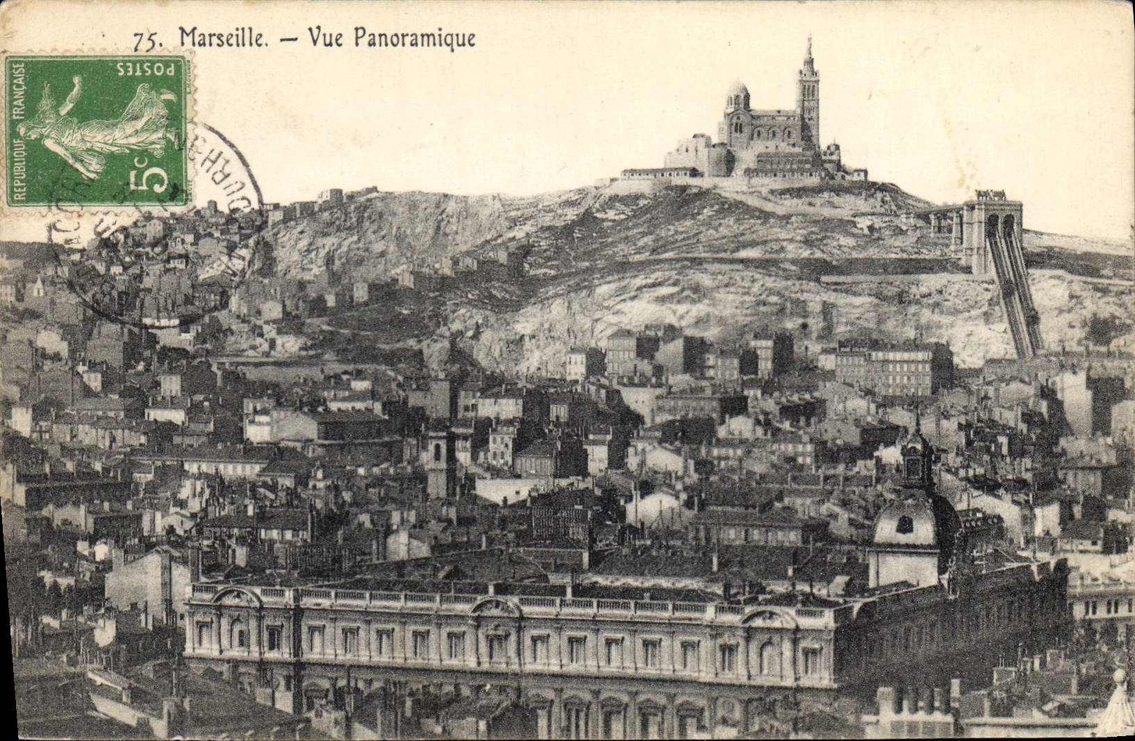 CPA Marseille Vue panoramique