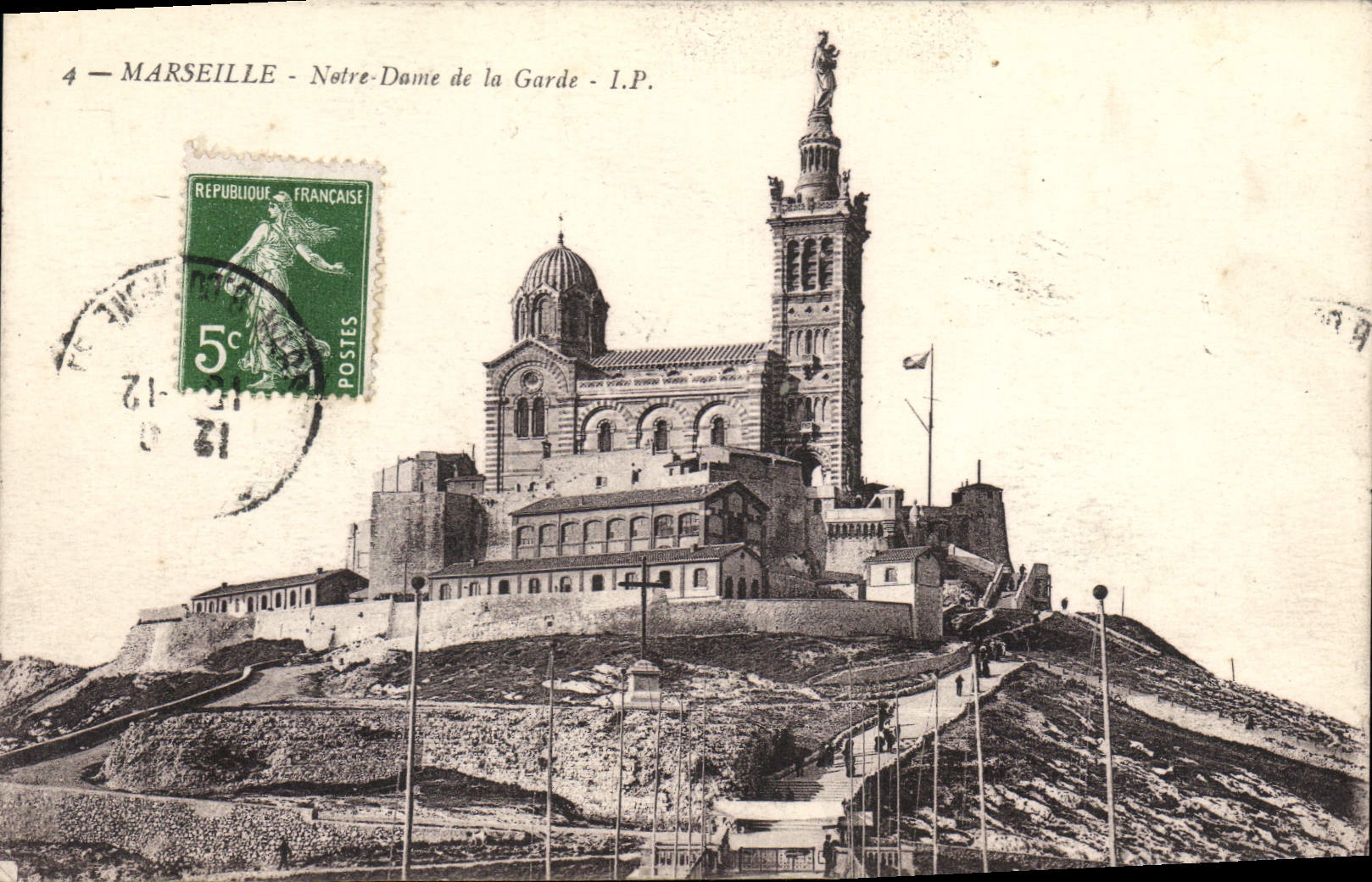 CPA Marseille Notre Dame de la Garde