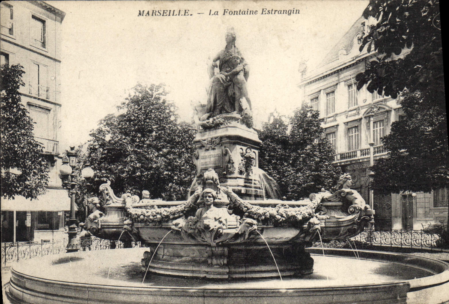 CPA Marseille La Fontaine Estrangin