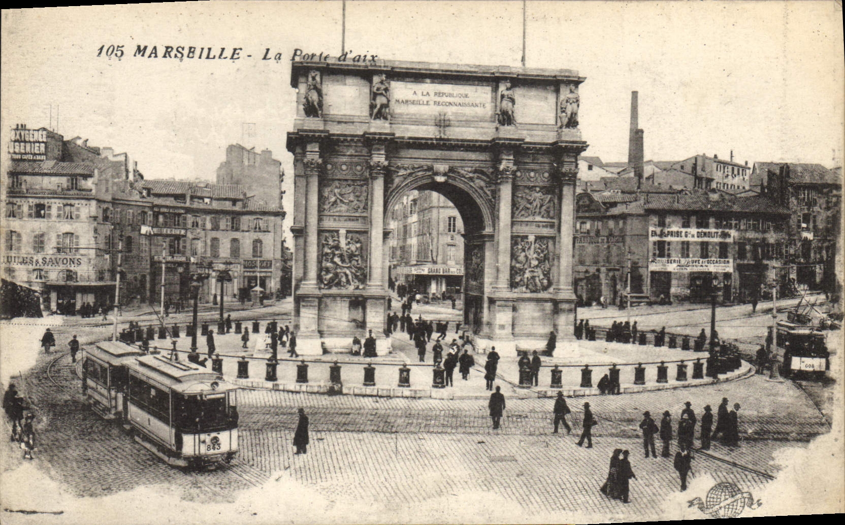 CPA Marseille La Porte d'Aix