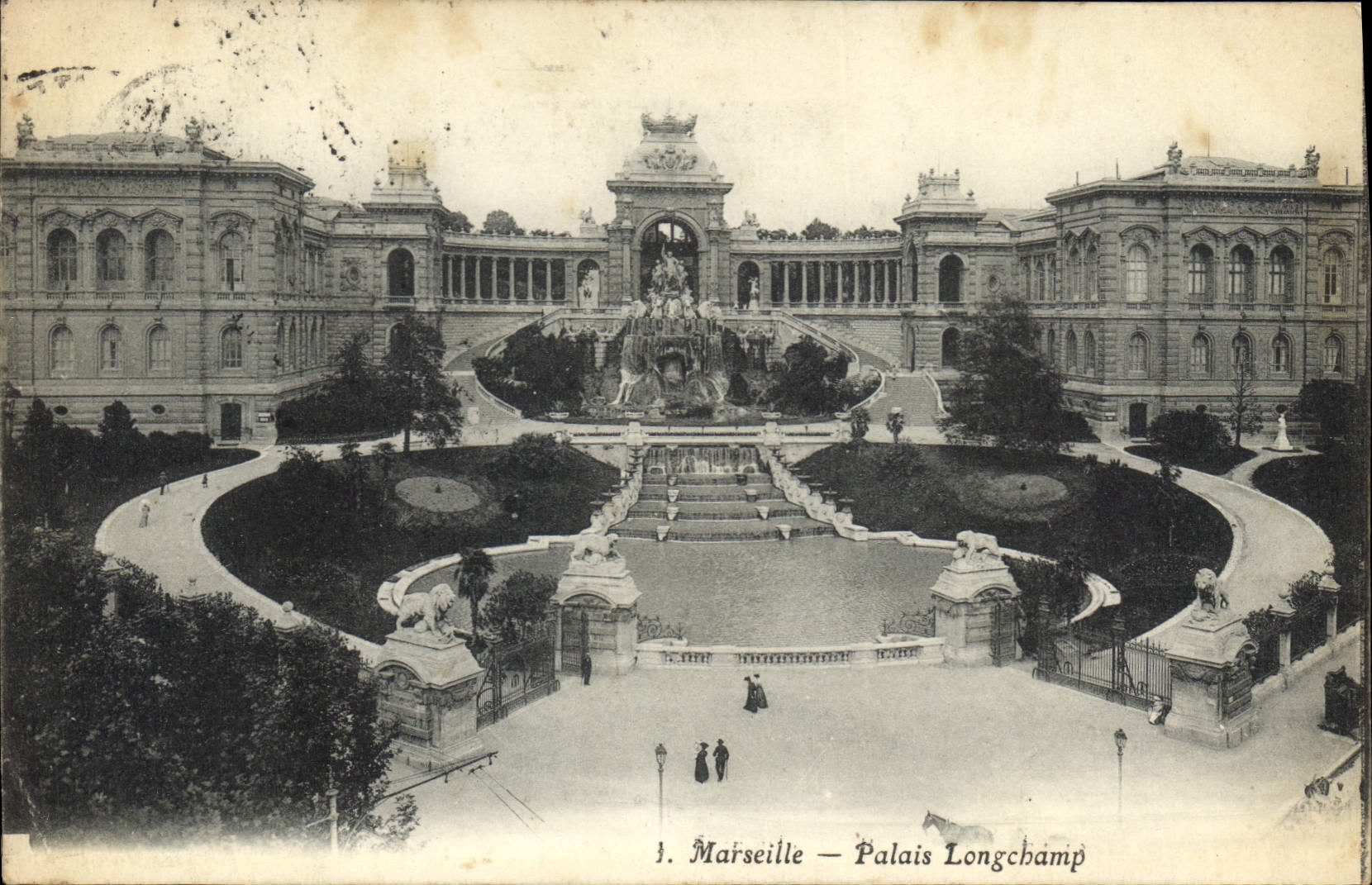CPA Marseille Palais Longchamp
