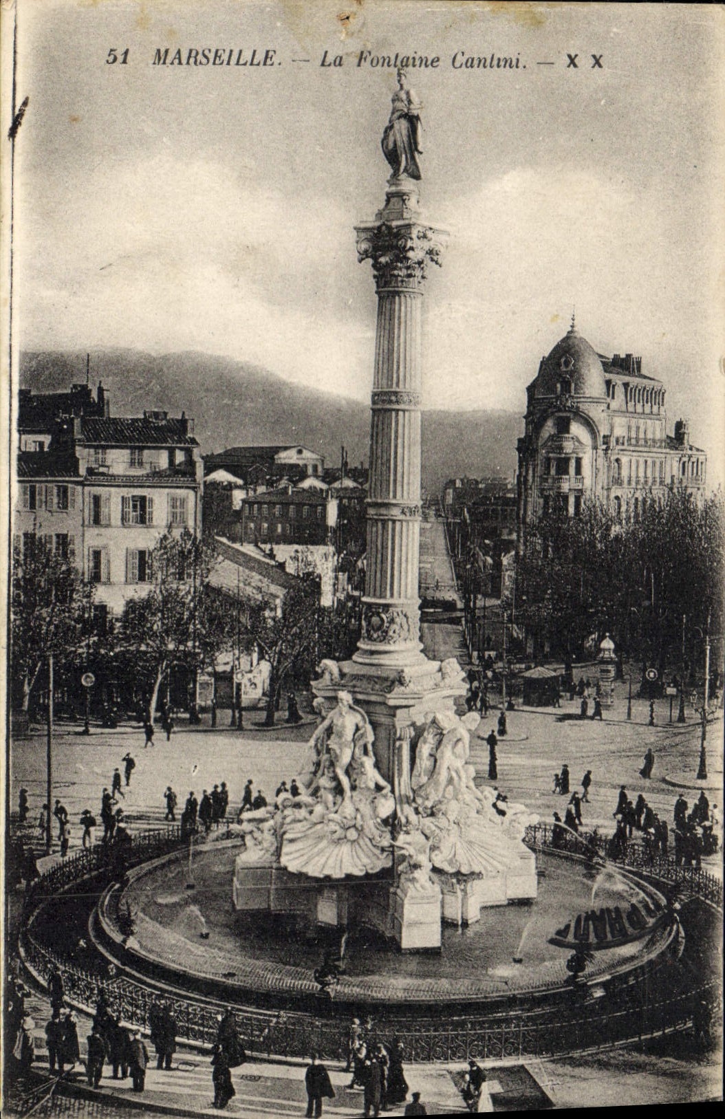 CPA Marseille La Fontaine Cantini