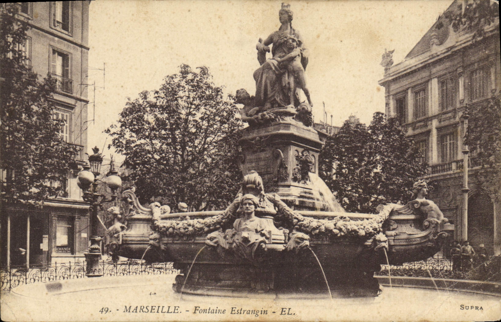CPA Marseille Fontaine Estrangin