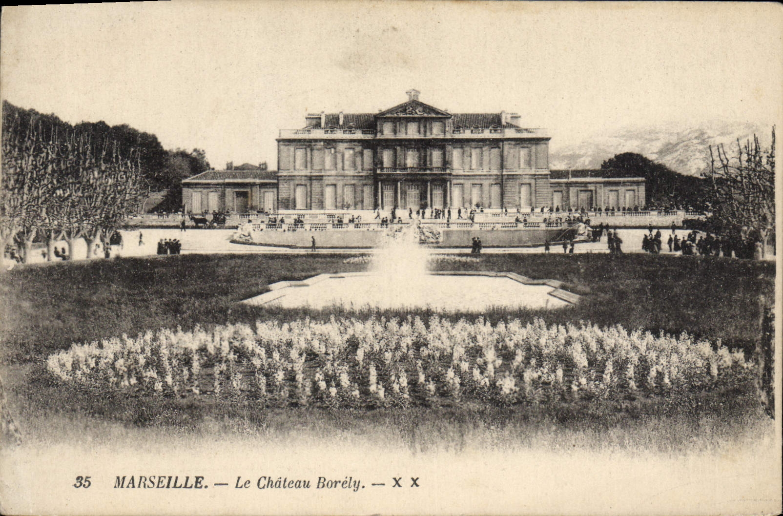 CPA Marseille Le Chateau Borely