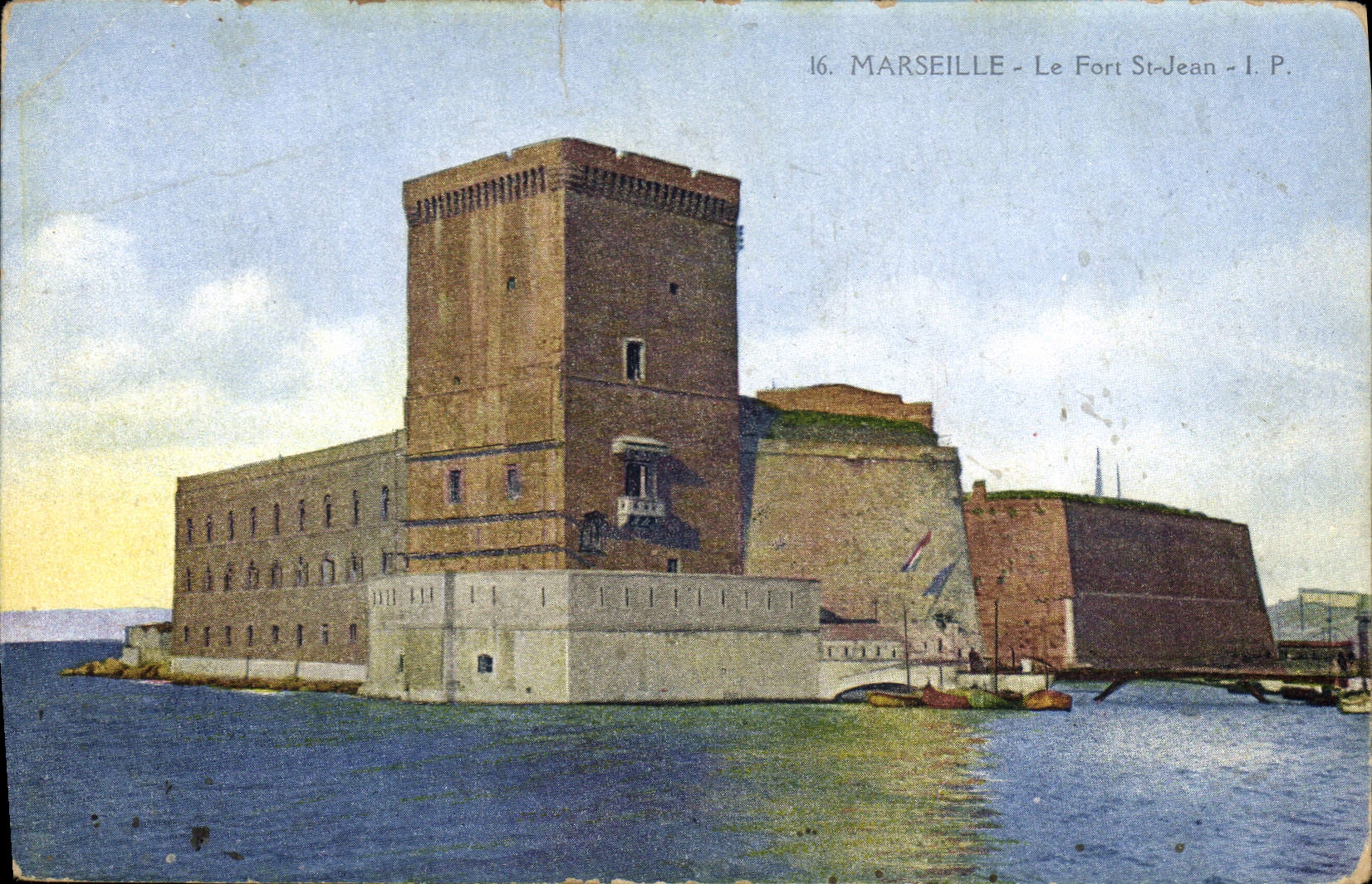CPA Marseille Le Fort St Jean