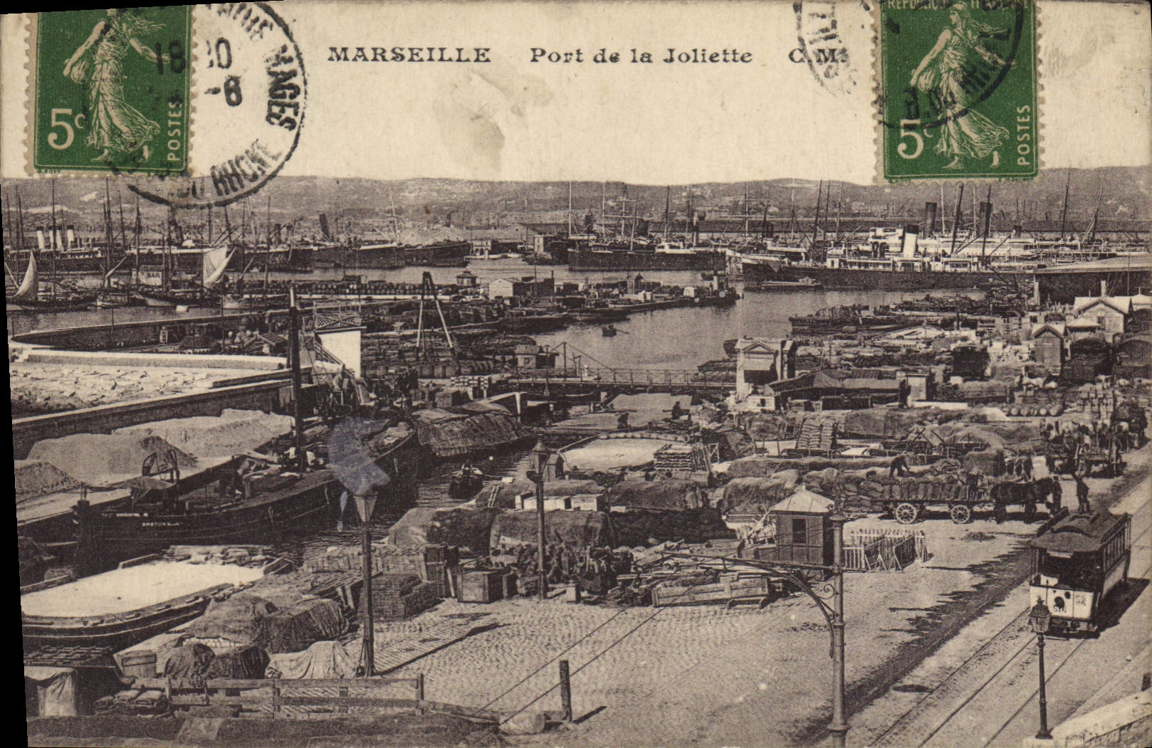 CPA Marseille Port de la Joliette