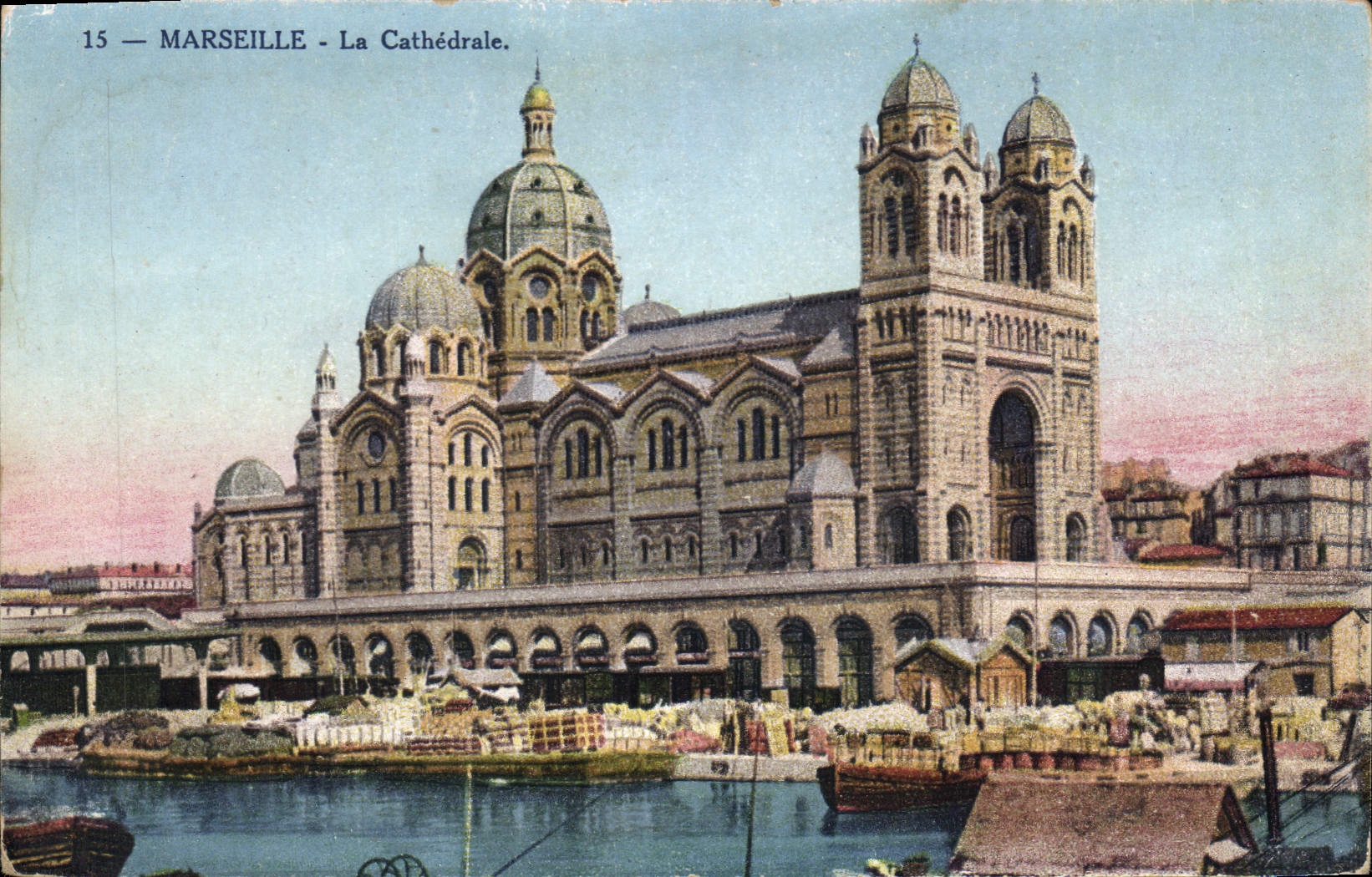 CPA Marseille La Cathedrale