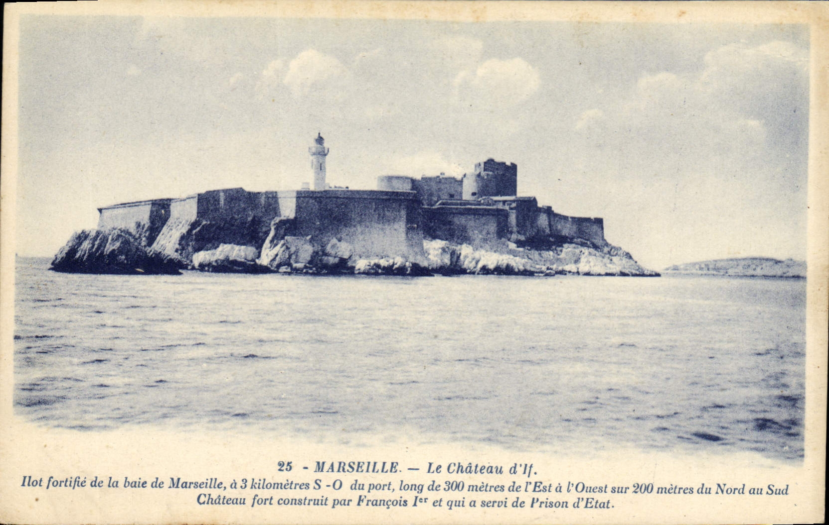 CPA Marseille Le Chateau d'If
